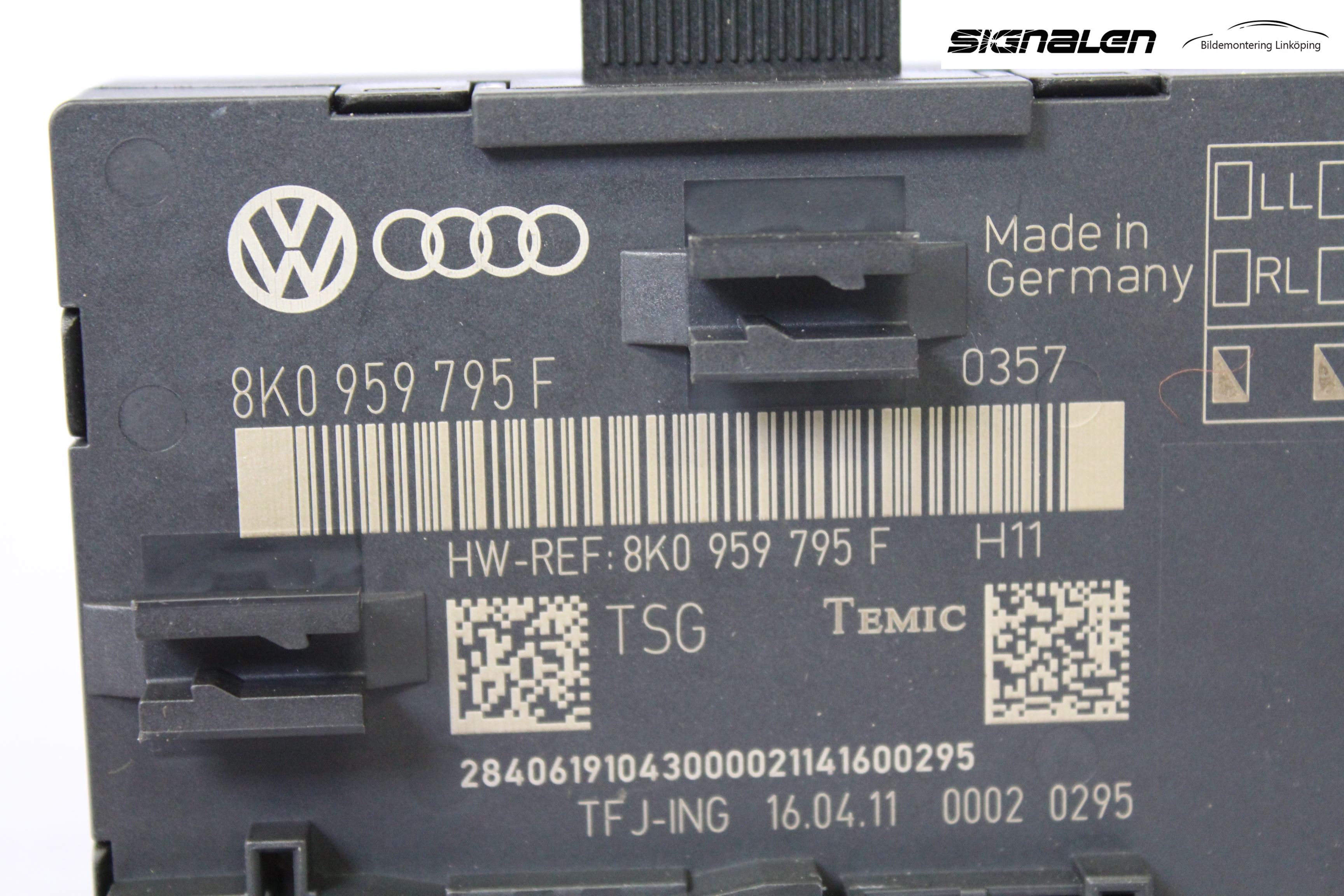 Audi A4/S4 08-11 Styreenhet Dør