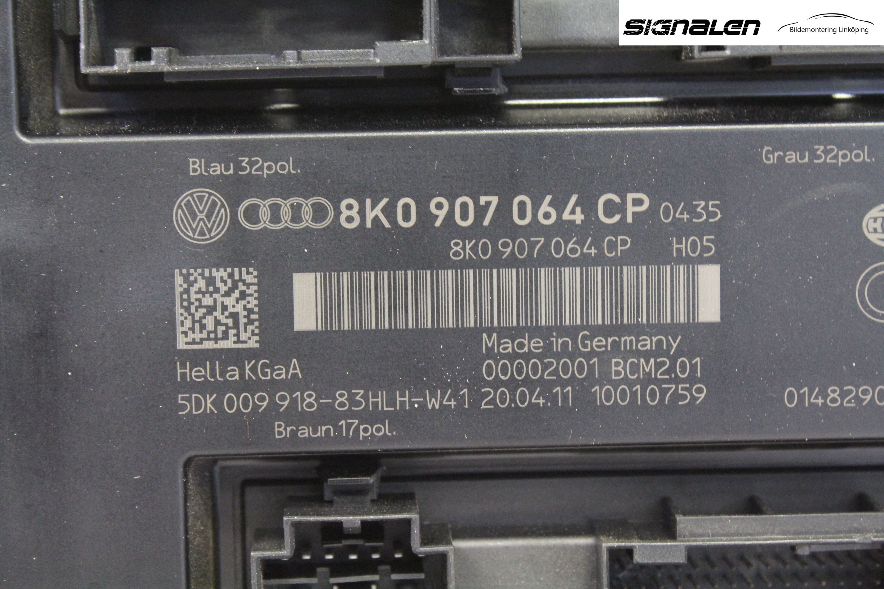 Audi A4/S4 08-11 Styreenhet Klima