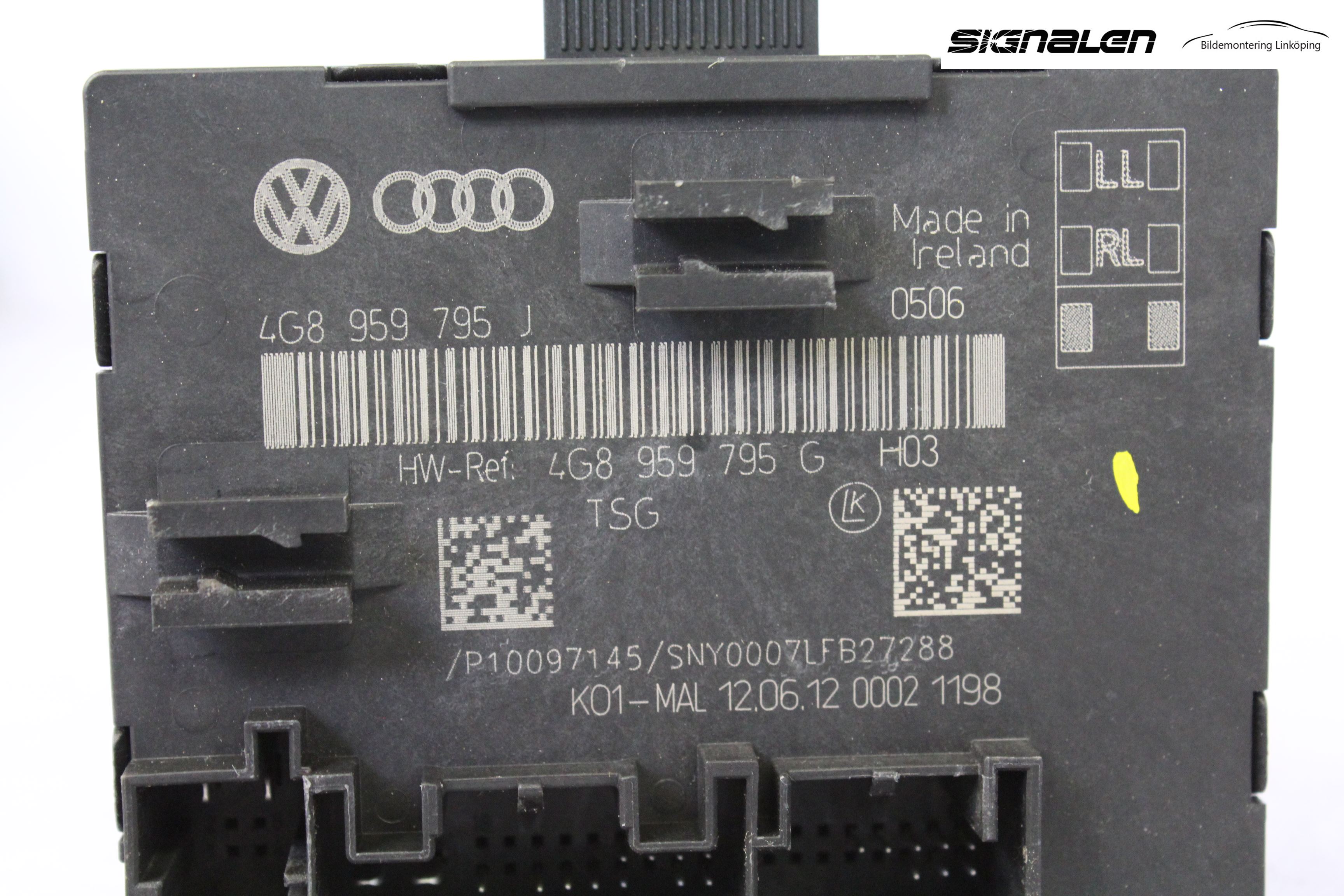 Audi A6/S6 4G 11-18 Styreenhet Dør