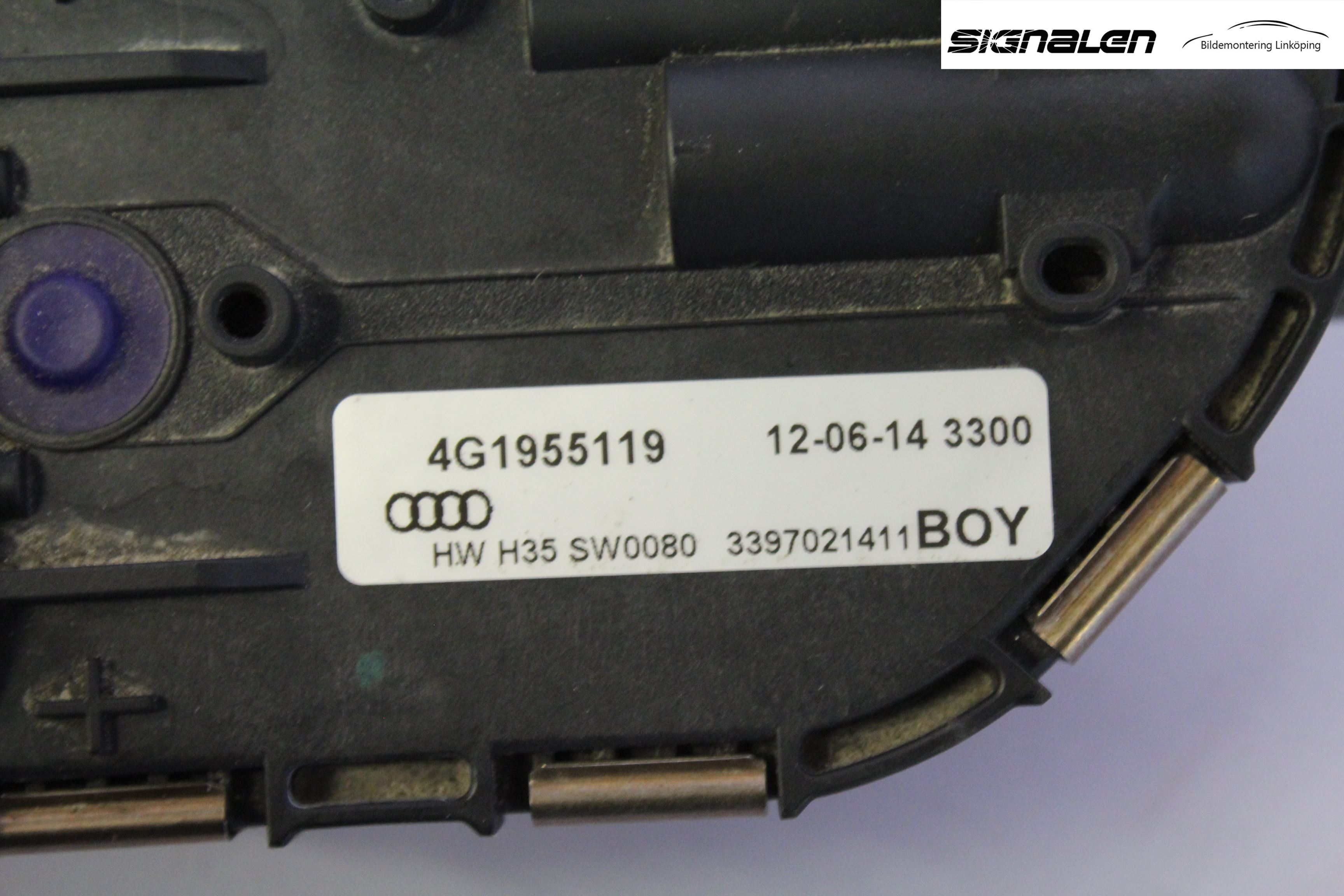 Audi A6/S6 4G 11-18 Viskermotor Frontrute