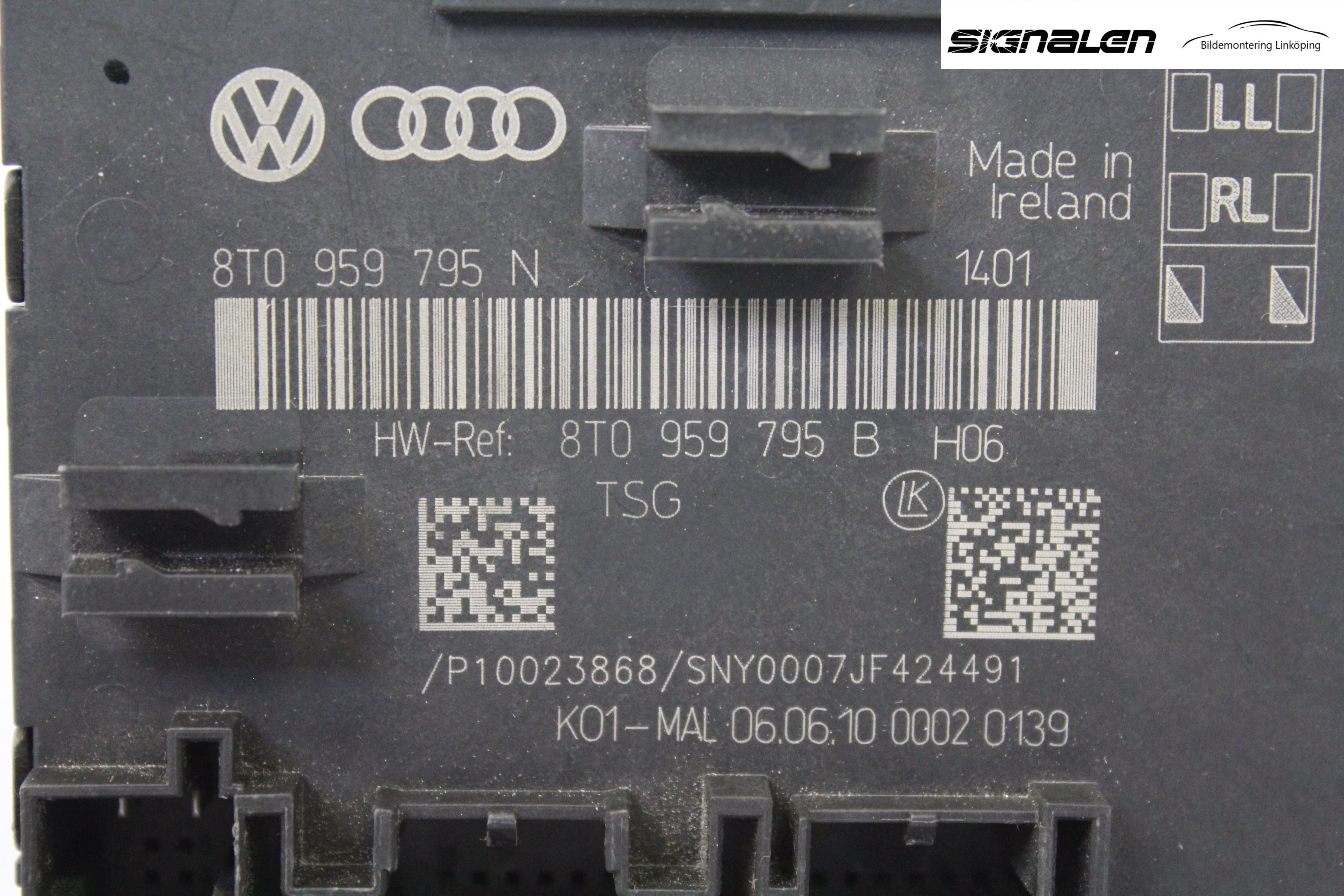 Audi A5 07-16 Styreenhet Dør