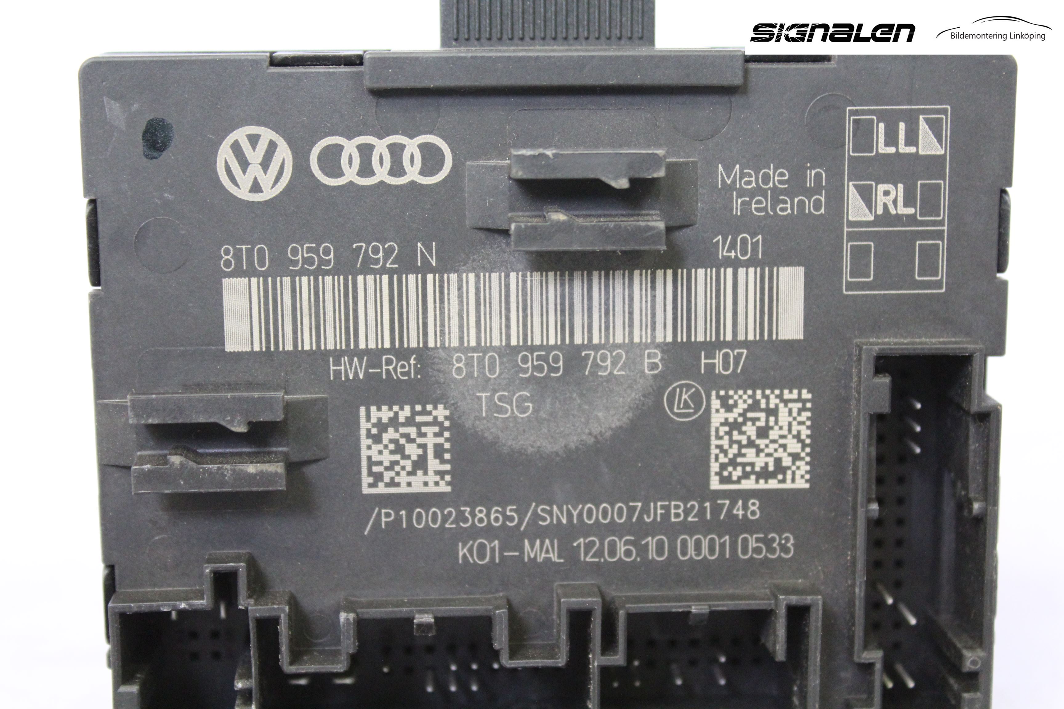 Audi A5 07-16 Styreenhet Dør