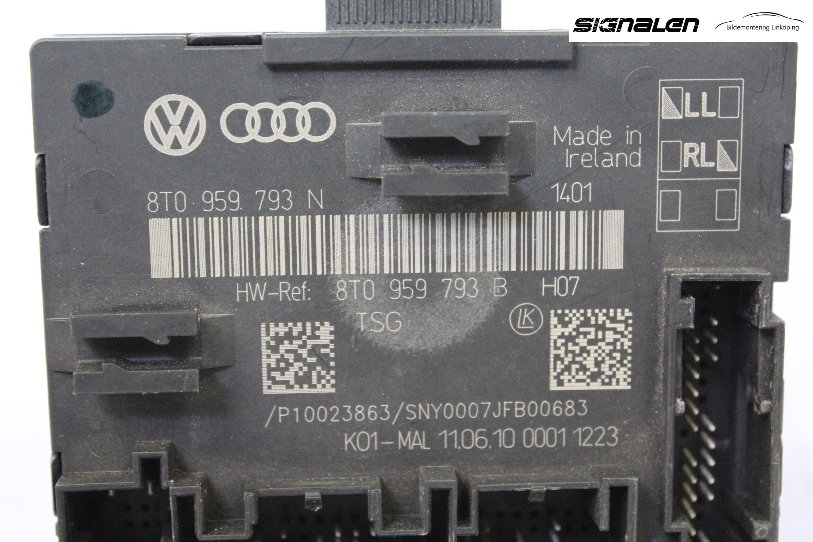 Audi A5 07-16 Styreenhet Dør