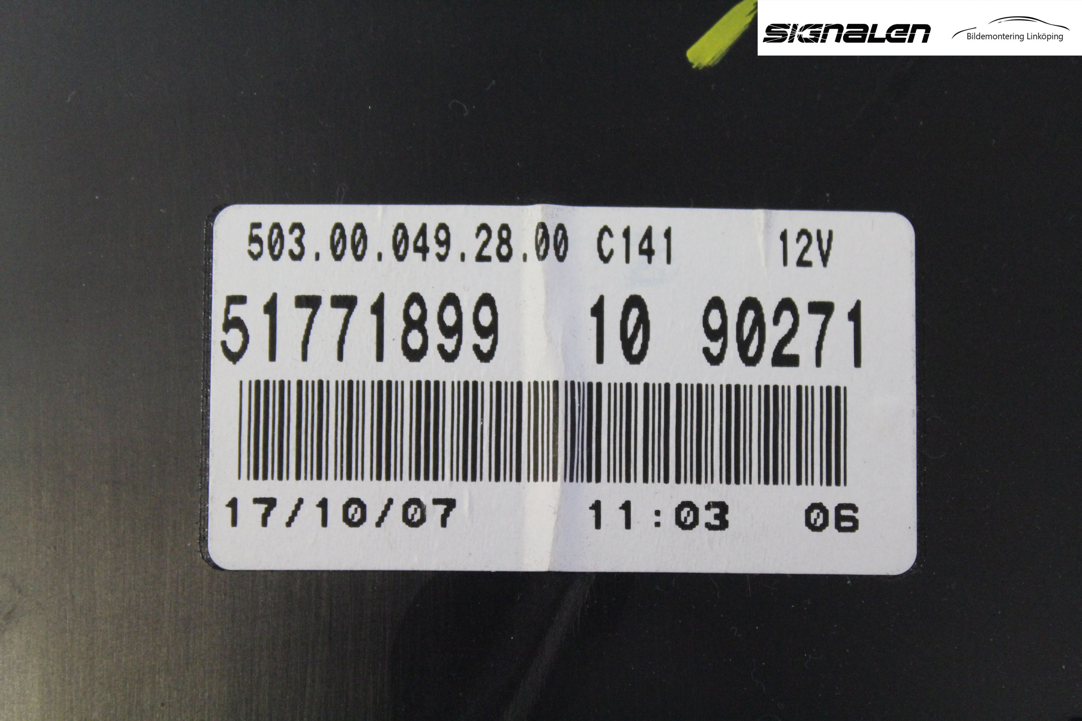 Fiat PANDA 04-11 Instr Kombinert
