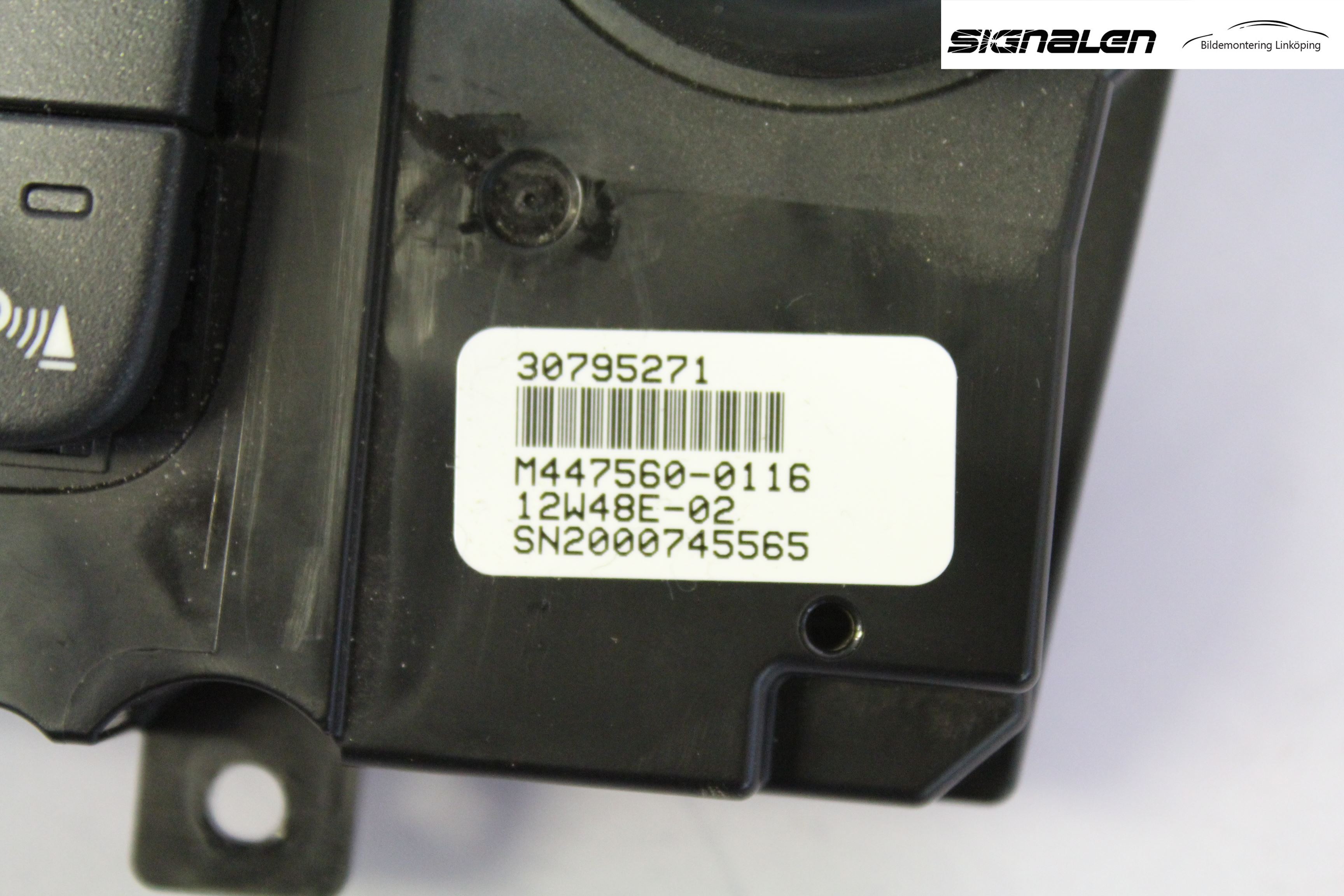 Volvo V60 11-13 Varme Ac Betjening-Display