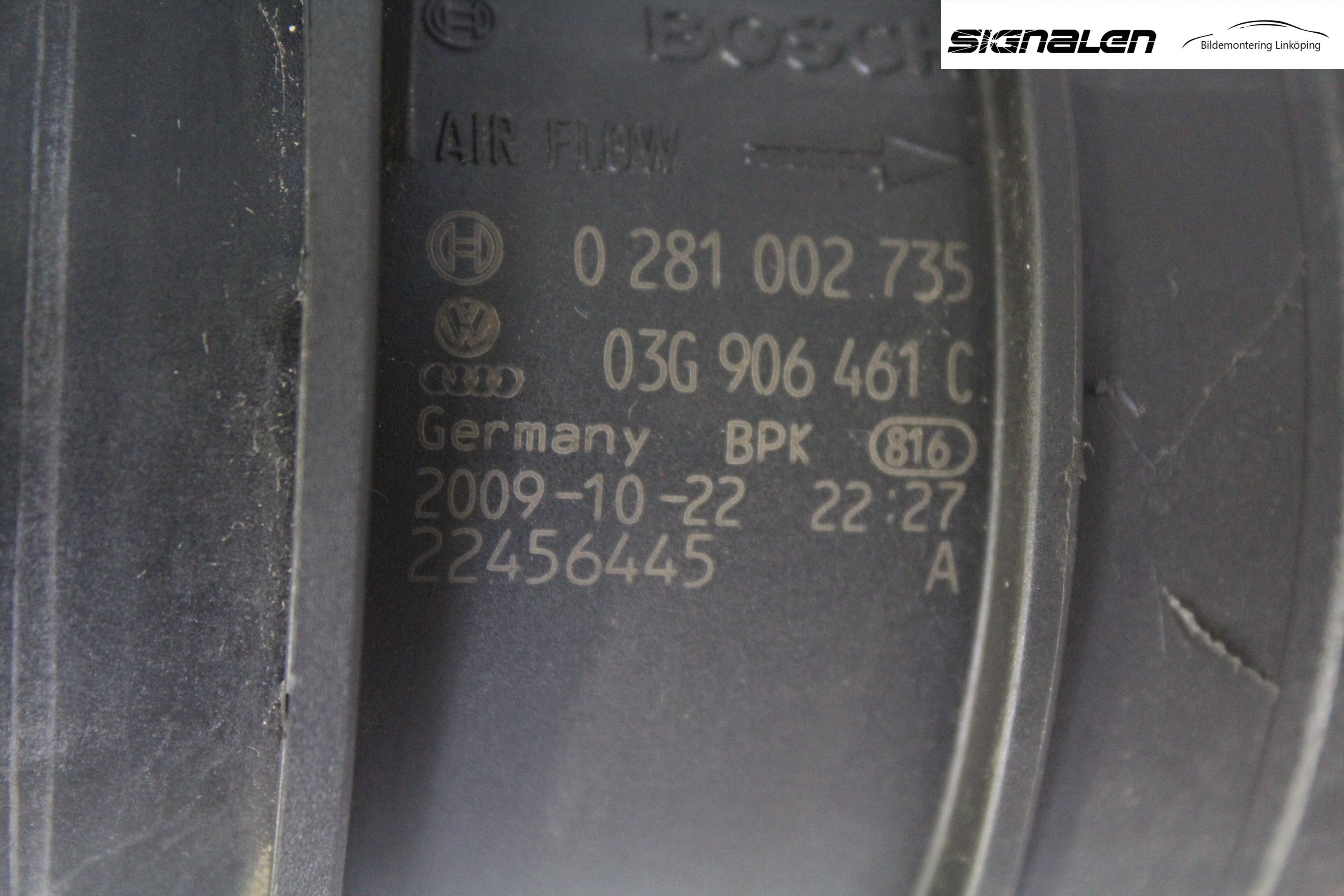 Audi A4/S4 08-11 Inns Luftmassemåler