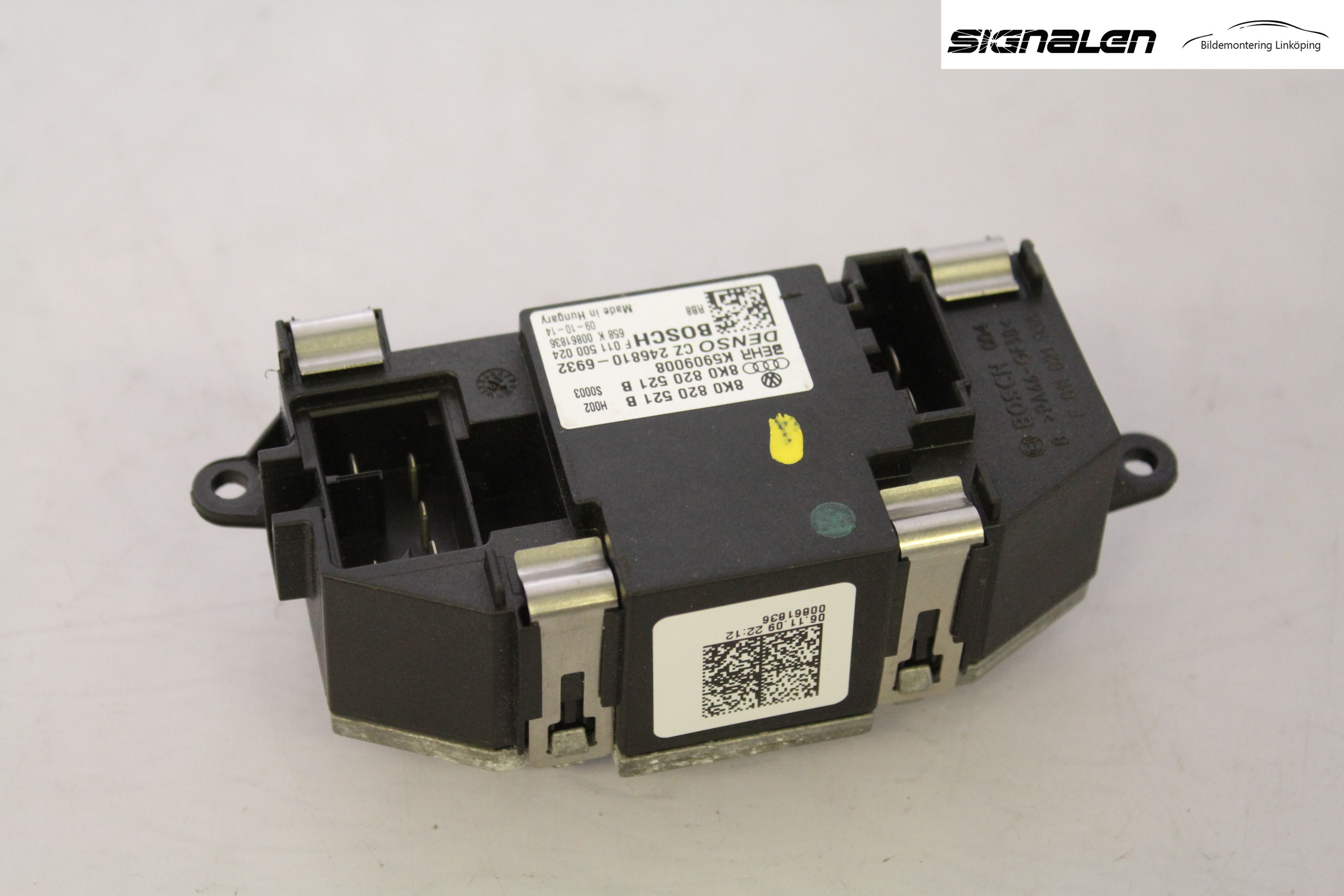 Audi A4/S4 08-11 Varmeapparat Viftemotstand