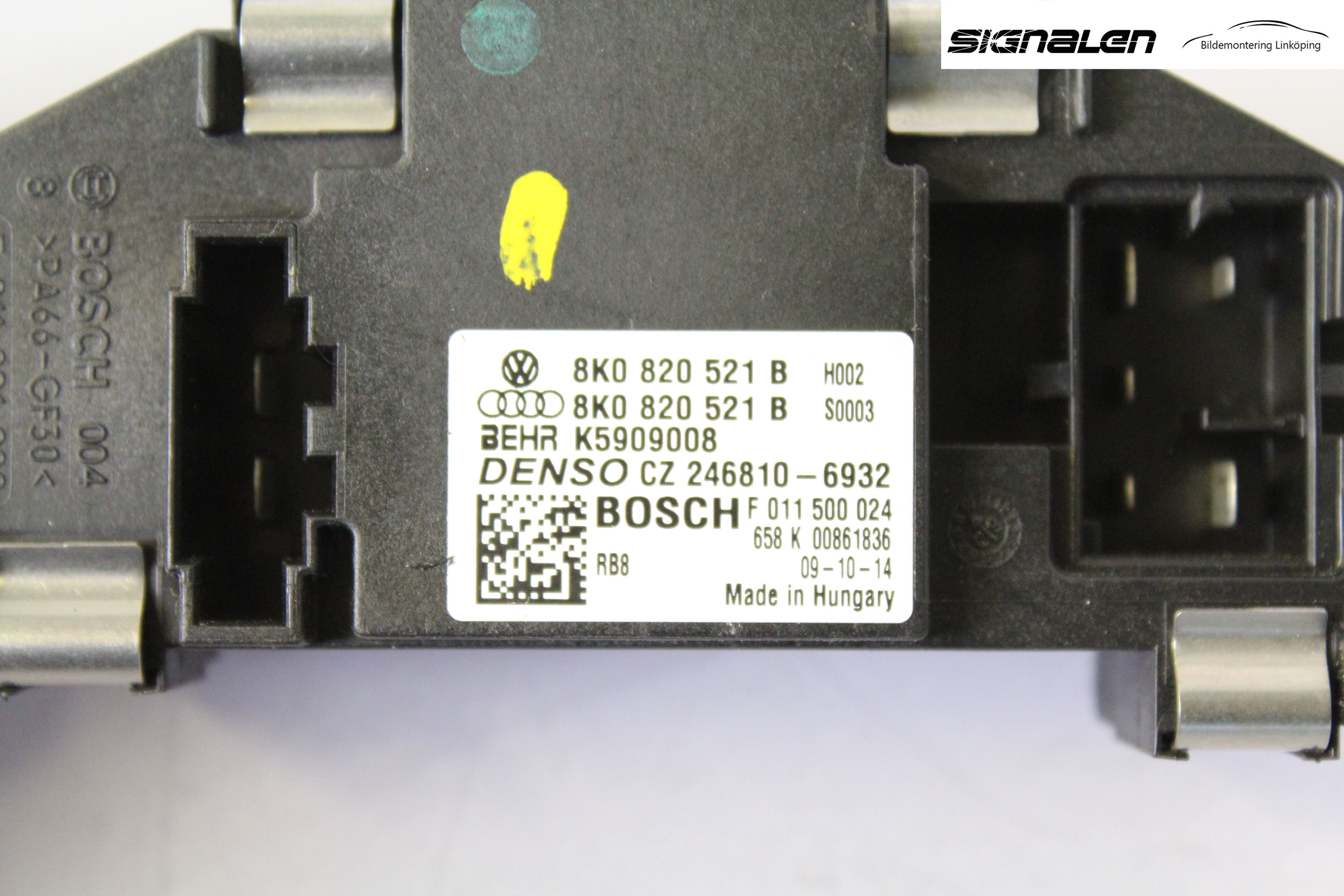 Audi A4/S4 08-11 Varmeapparat Viftemotstand