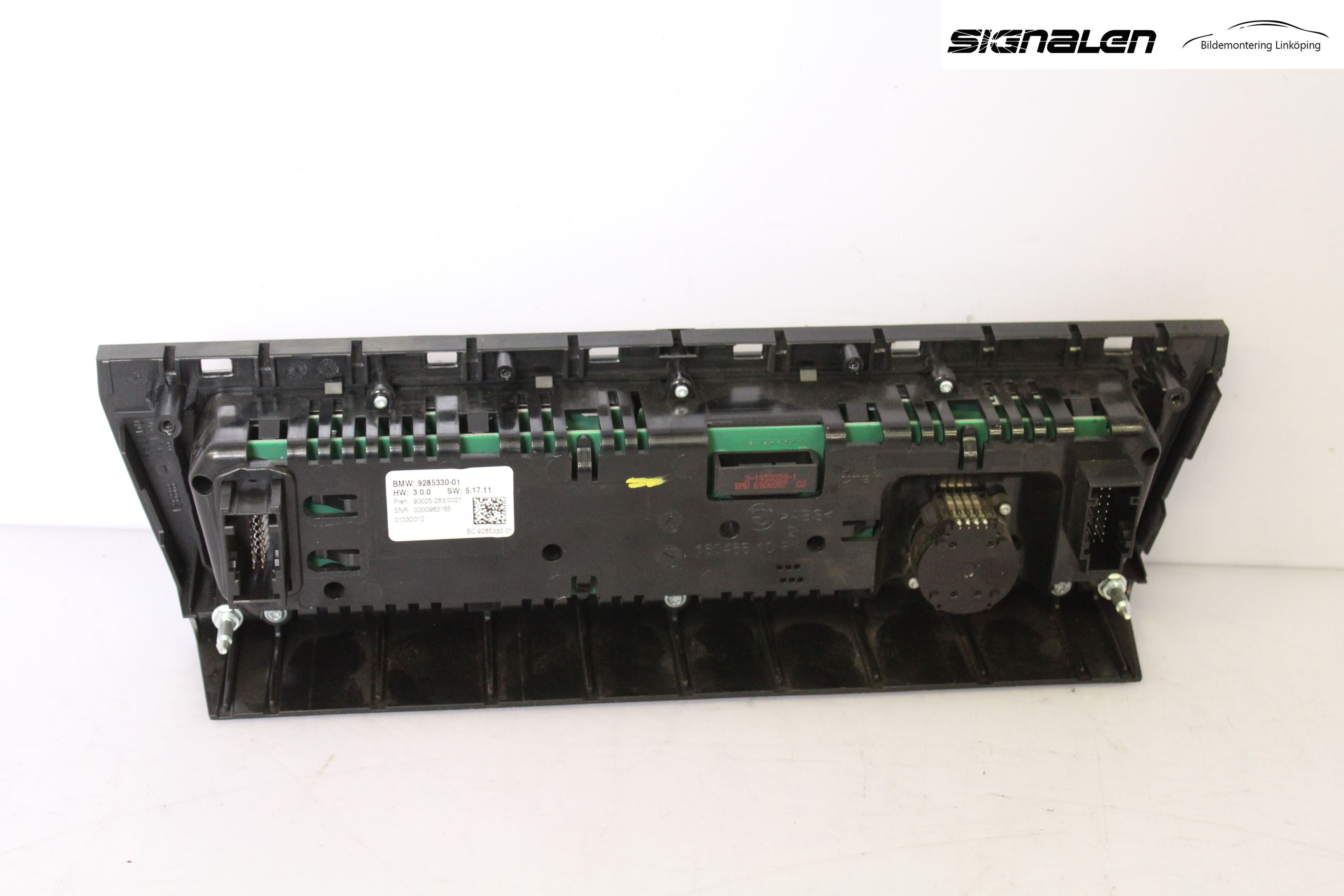 BMW 5 F10/F11/F18 09-17 Varme Ac Betjening-Display