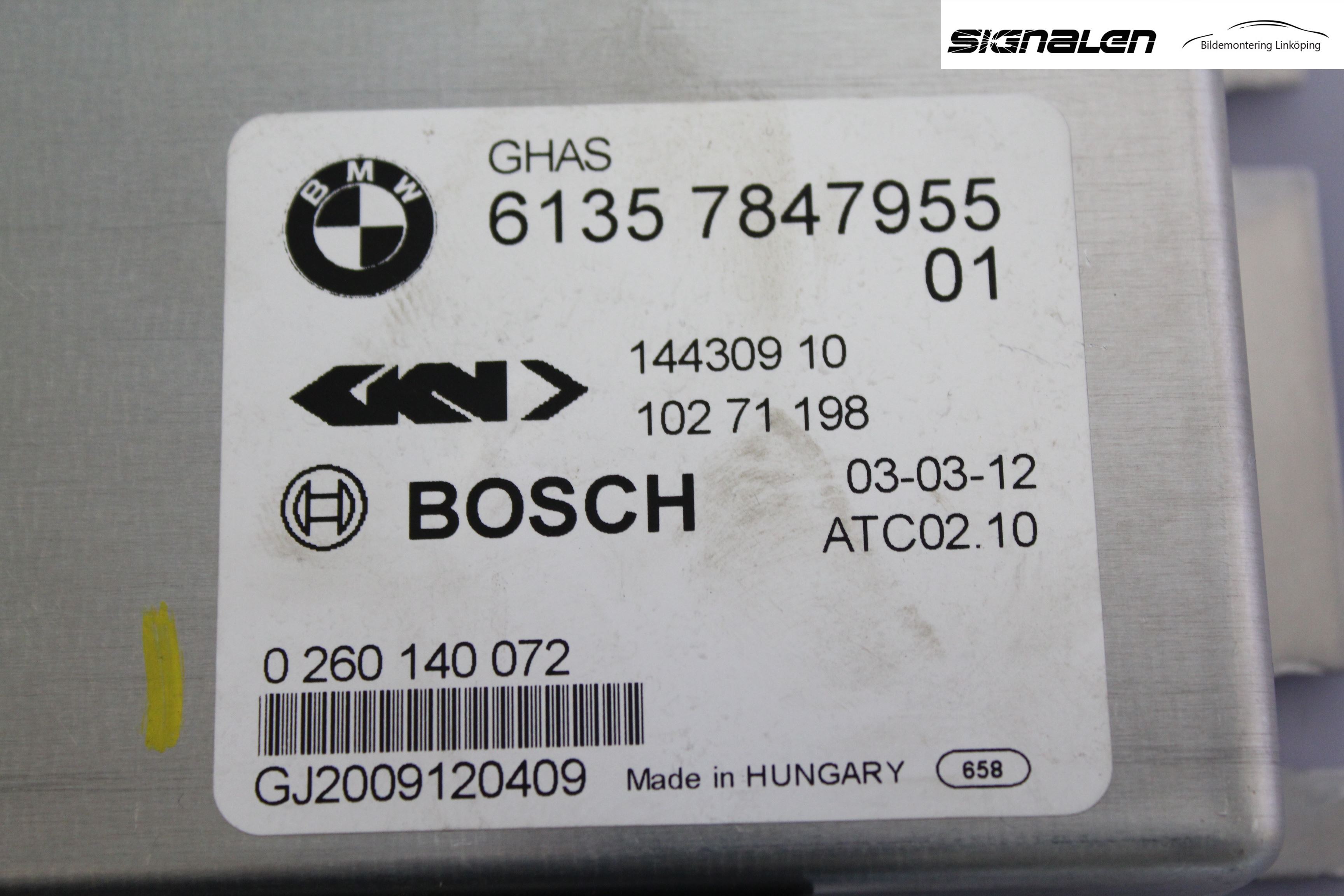 BMW 5 F10/F11/F18 09-17 Bryter Diffsperre