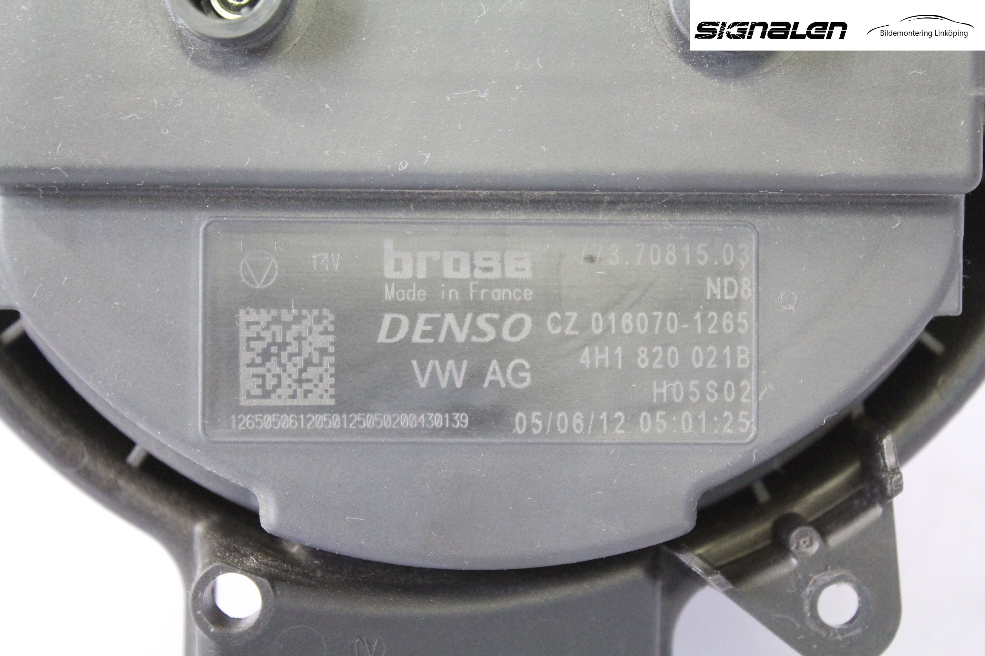 Audi A6/S6 4G 11-18 Varmeapparat Viftemotor