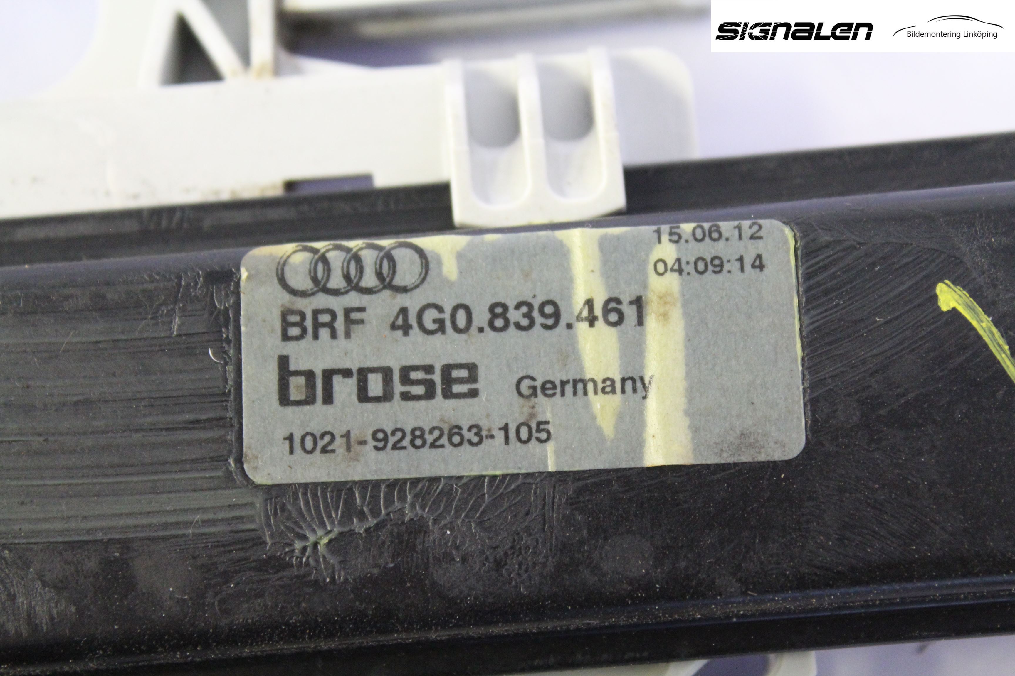 Audi A6/S6 4G 11-18 Vindusheis