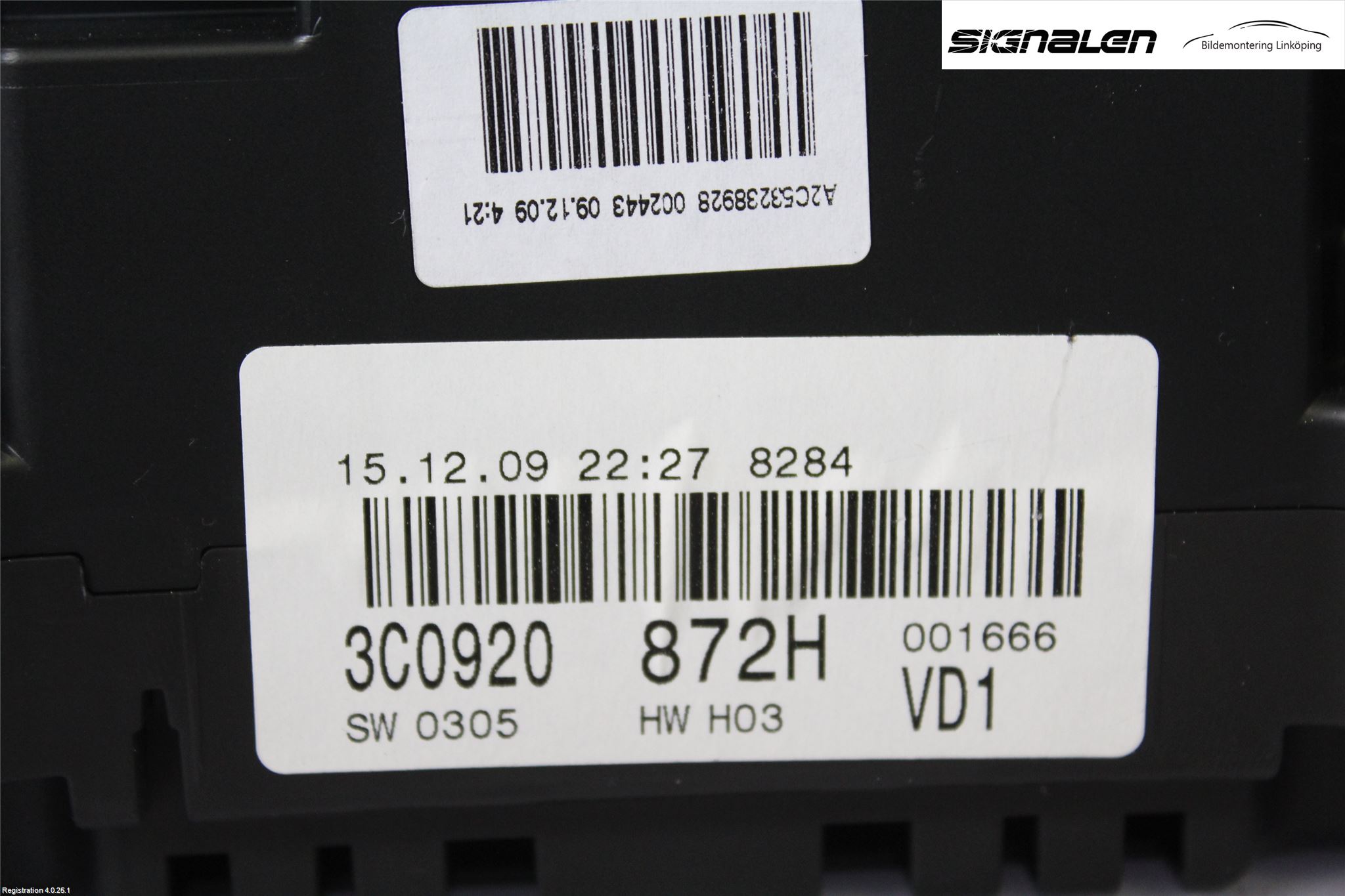 Volkswagen VW PASSAT 05-11 Instr Kombinert