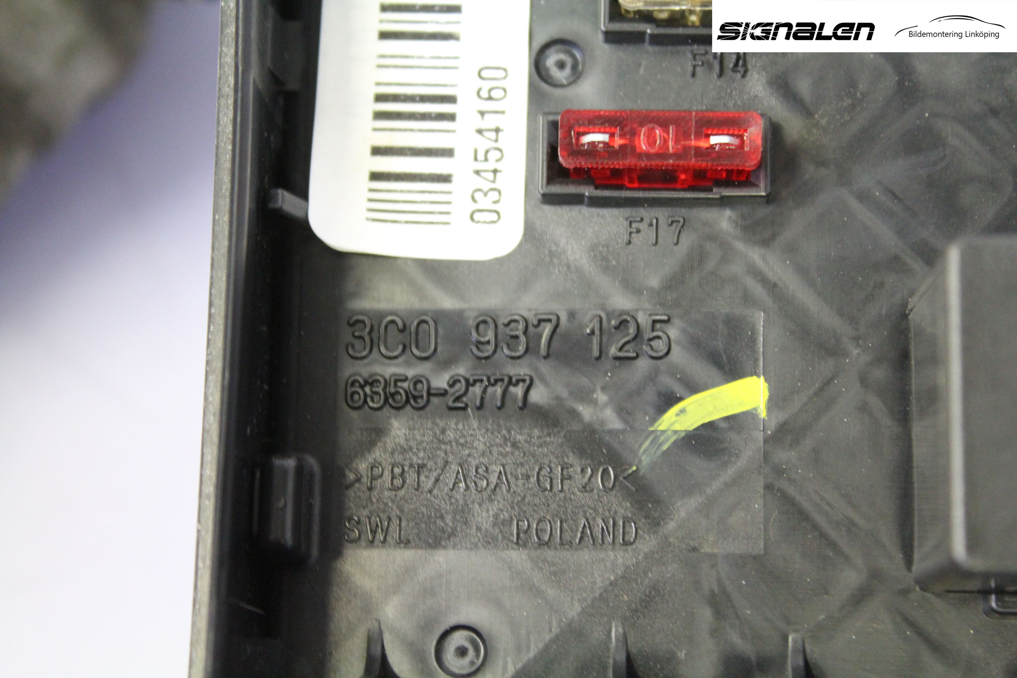 Volkswagen VW PASSAT 05-11 Sikringsboks - Elsentral