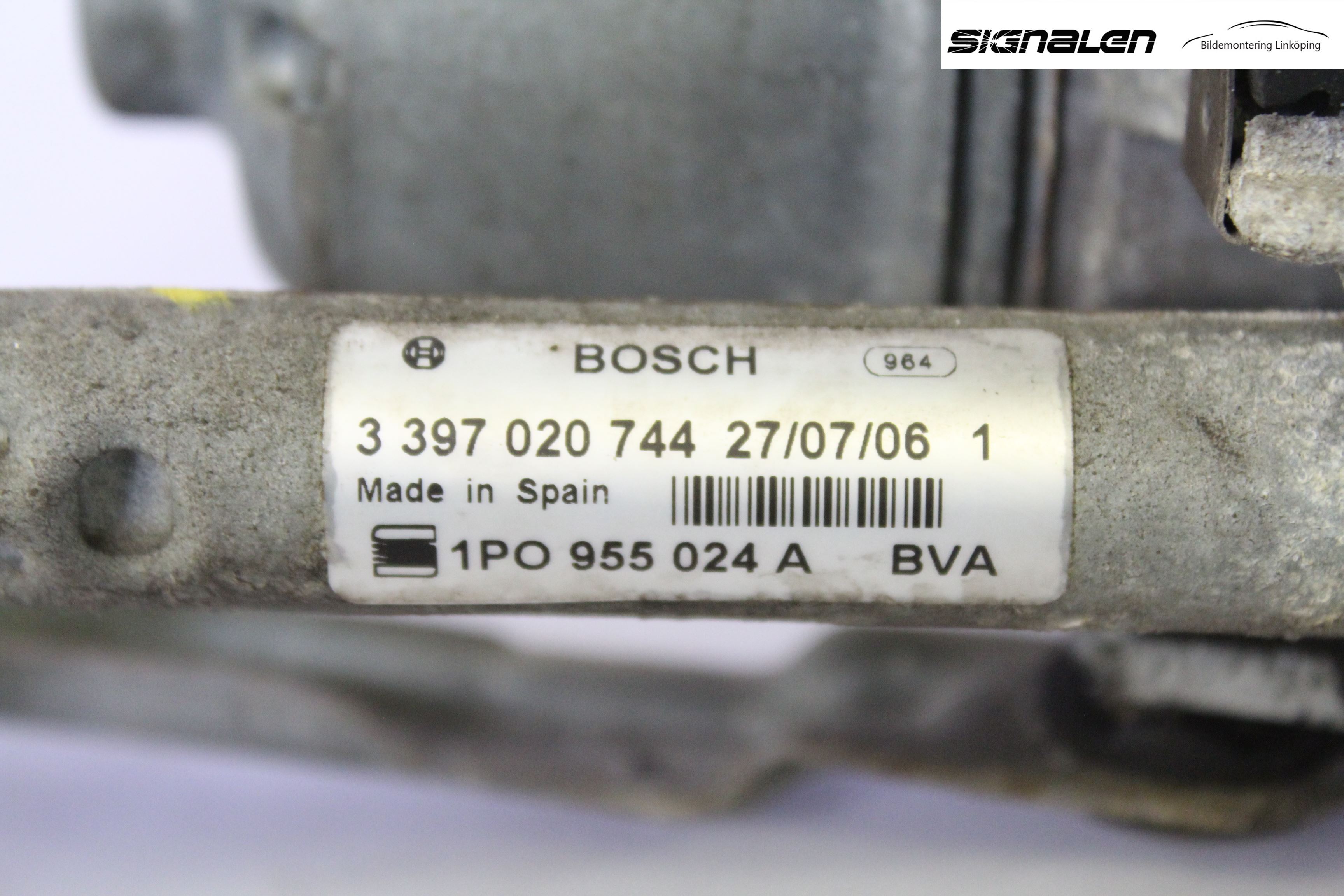 Seat LEON 06-12 Viskermotor Frontrute