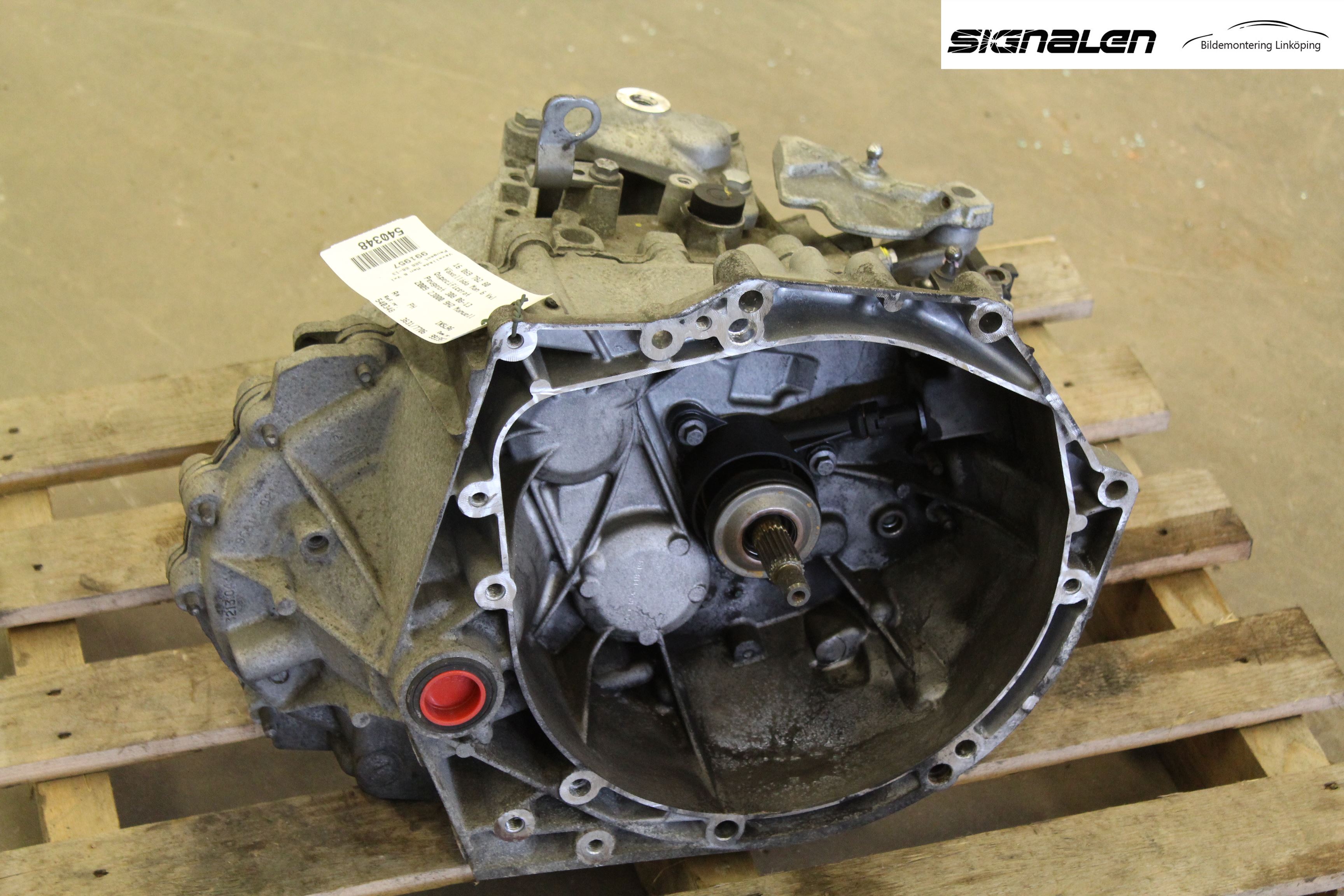 Peugeot 308 08-13 Gearkasse 6 Trinn