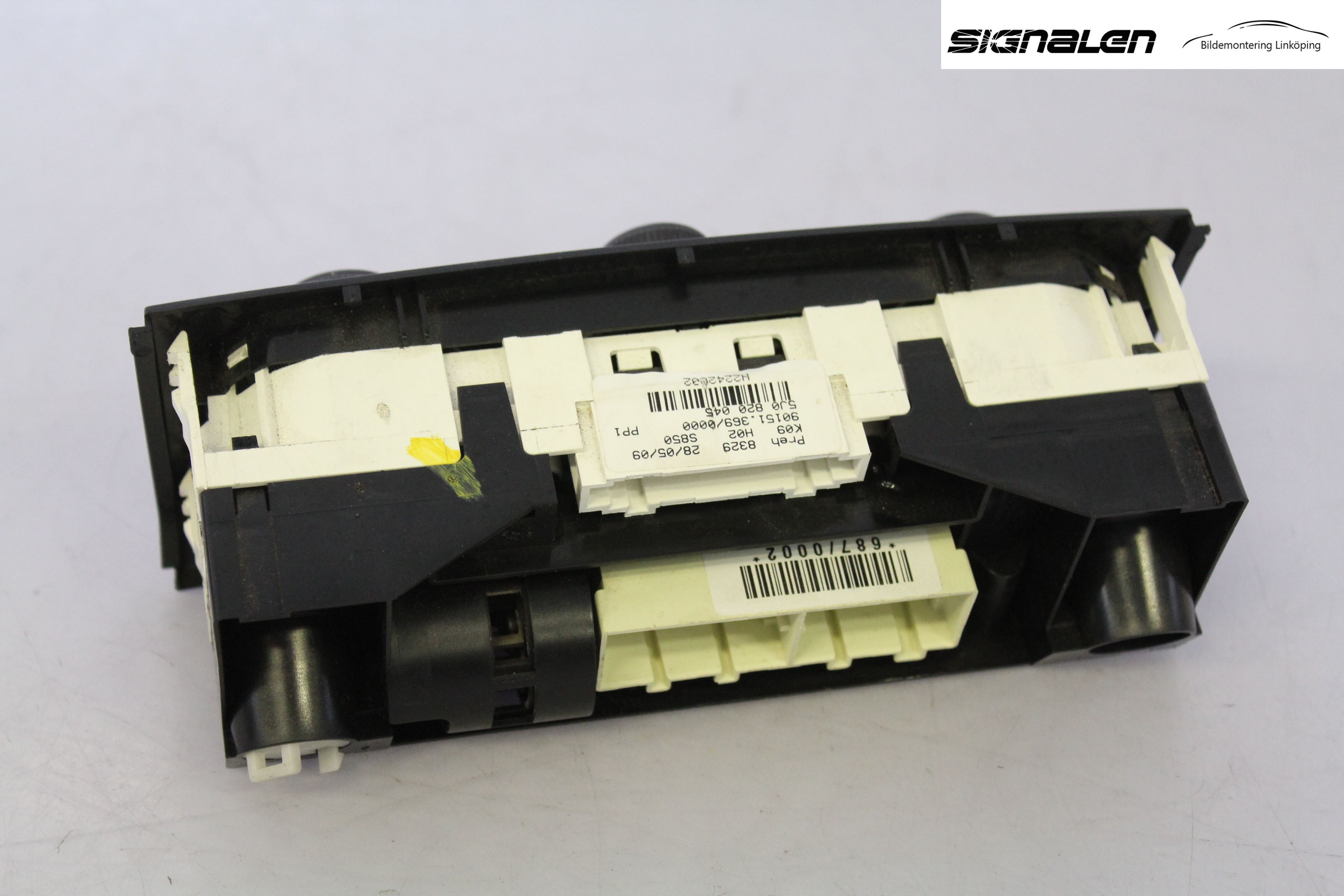 Skoda FABIA 07-14 Varme Ac Betjening-Display