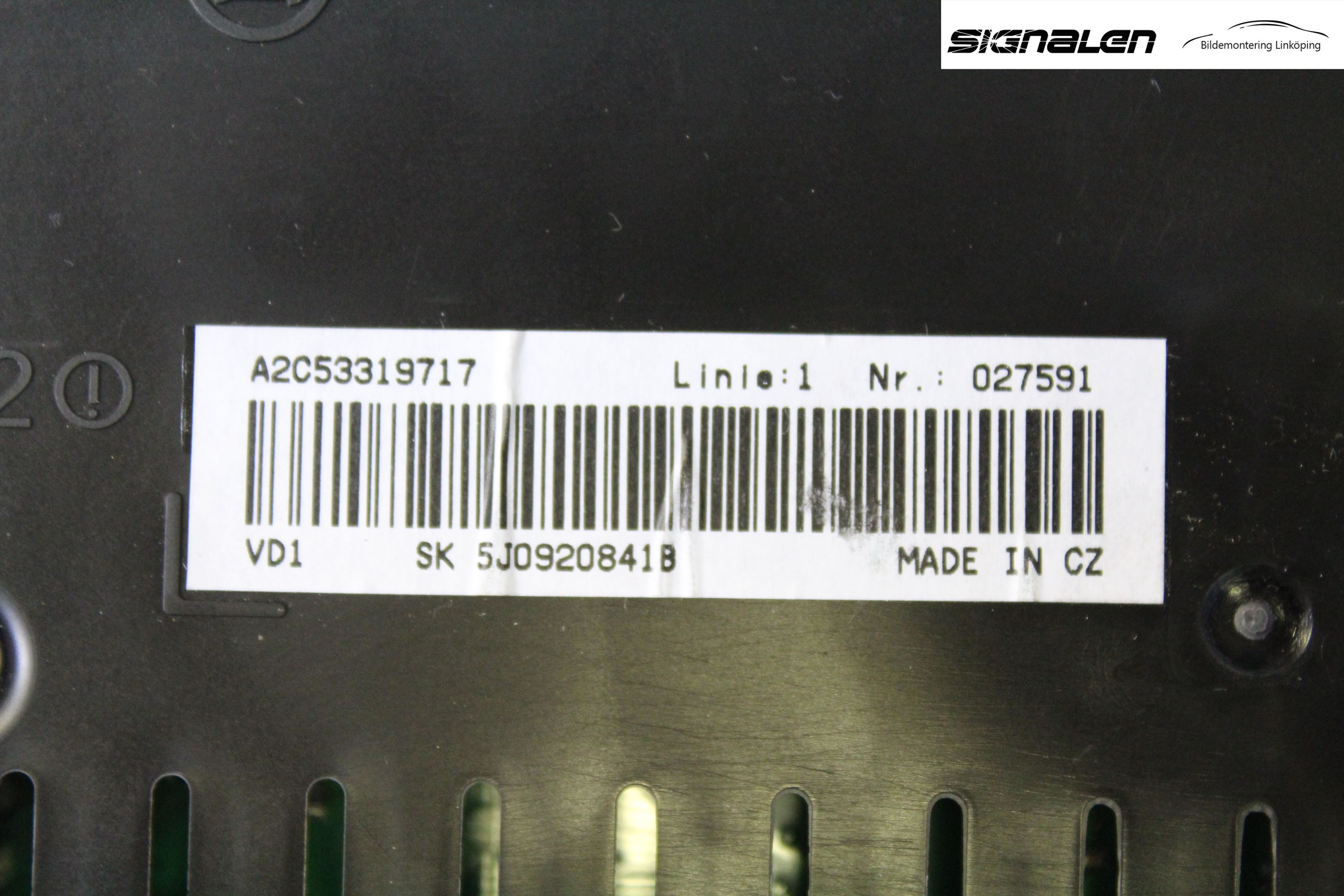 Skoda FABIA 07-14 Instr Kombinert
