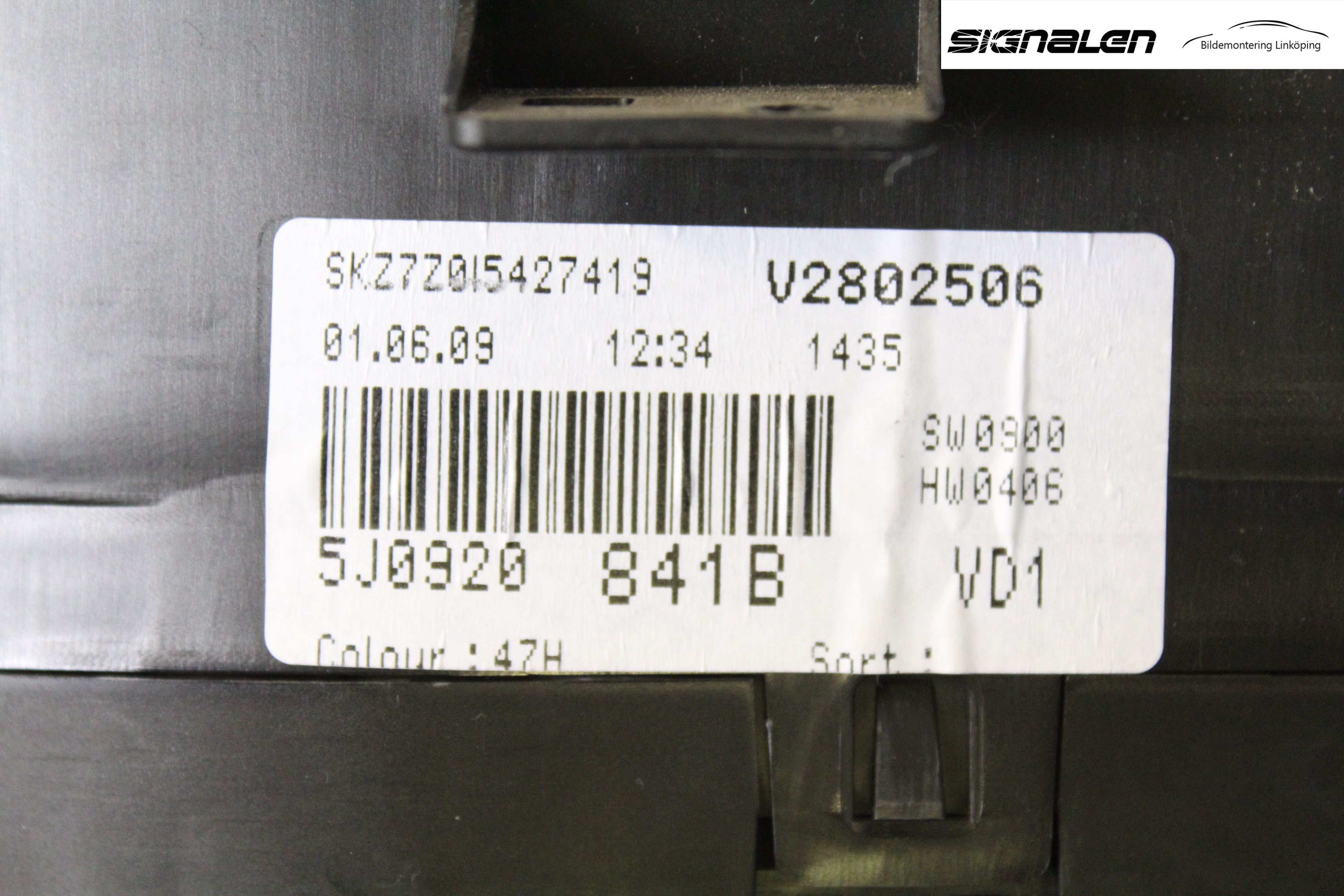 Skoda FABIA 07-14 Instr Kombinert