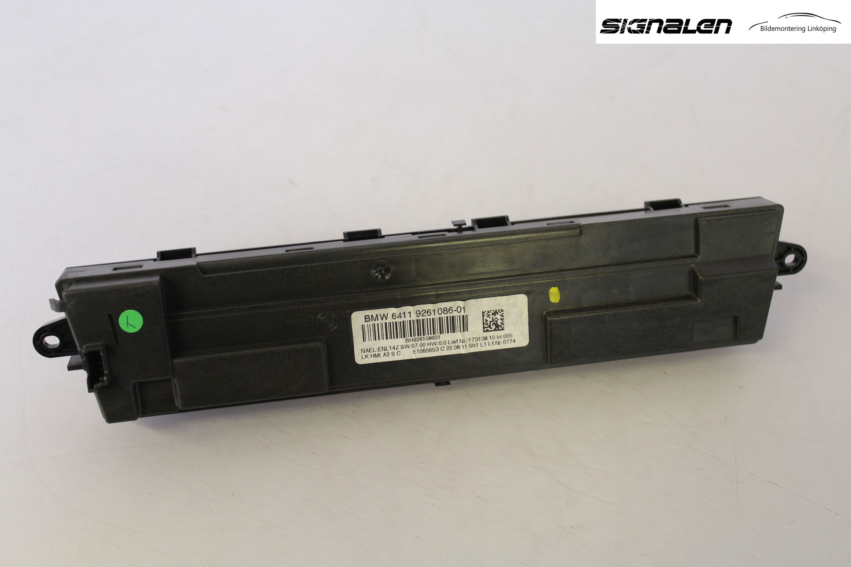 BMW 1 F20/F21 11-19 Varme Ac Betjening-Display