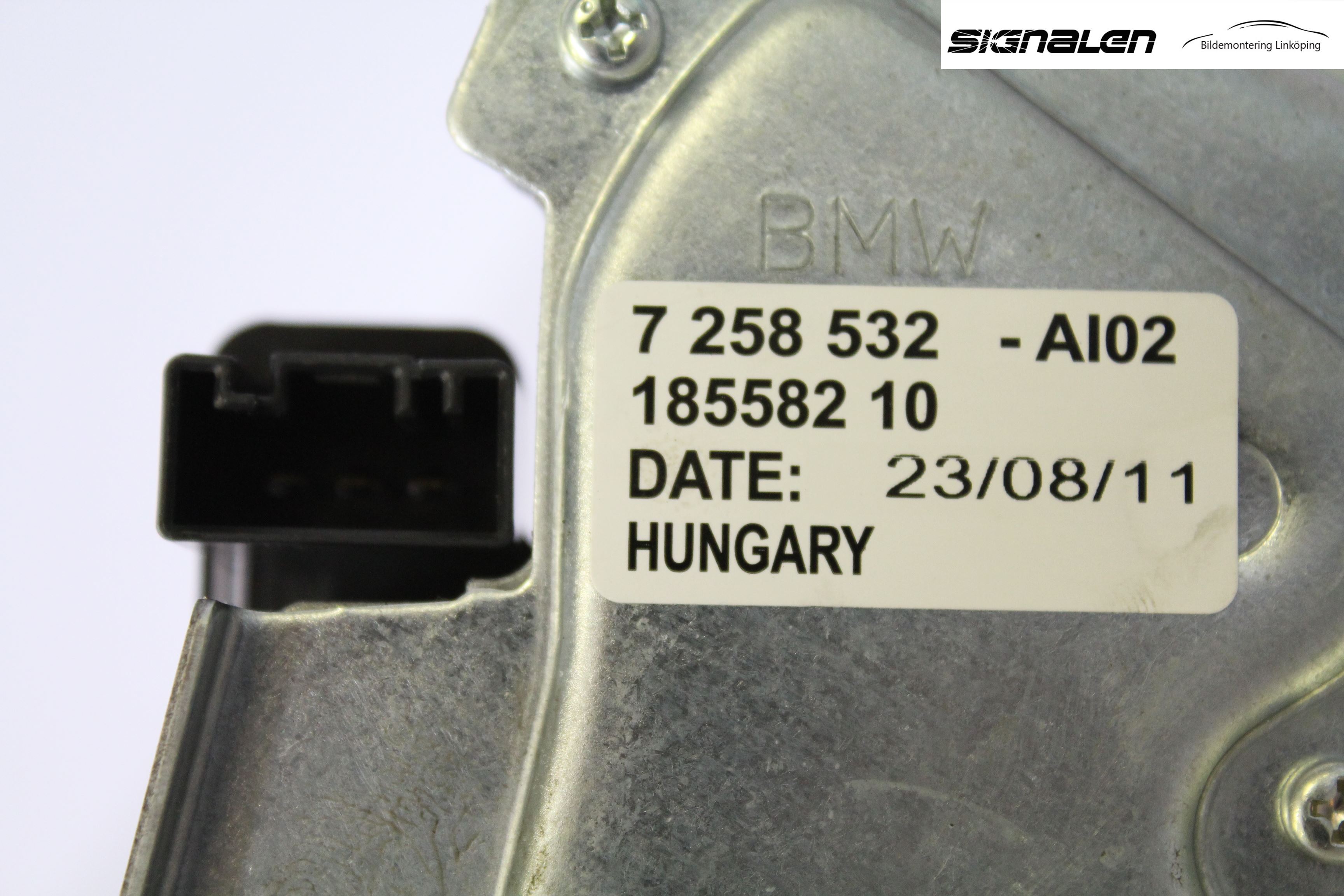 BMW 1 F20/F21 11-19 Viskermotor Bakluke