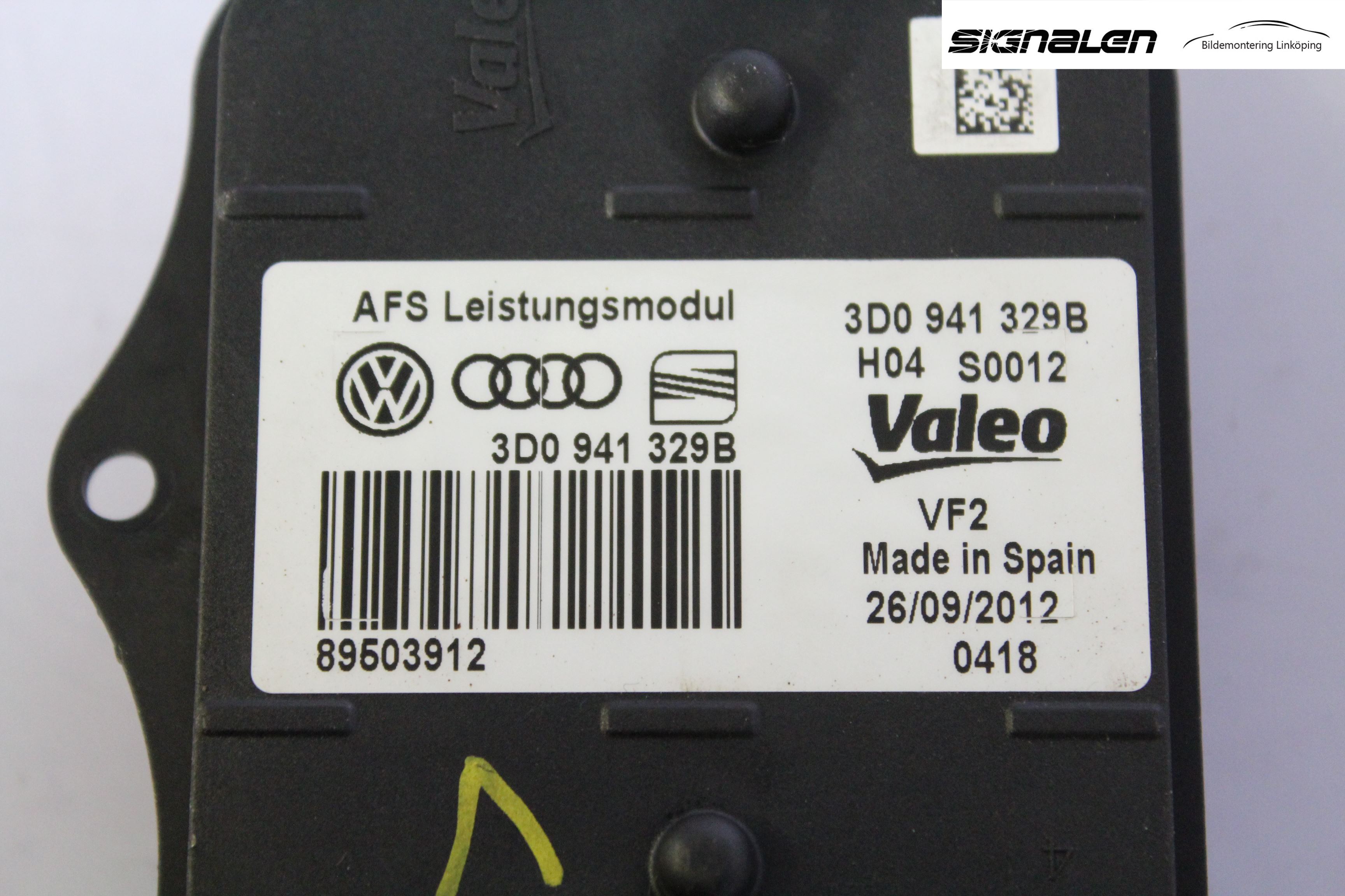 Volkswagen VW PASSAT 11-14 Styreenhet Xenon