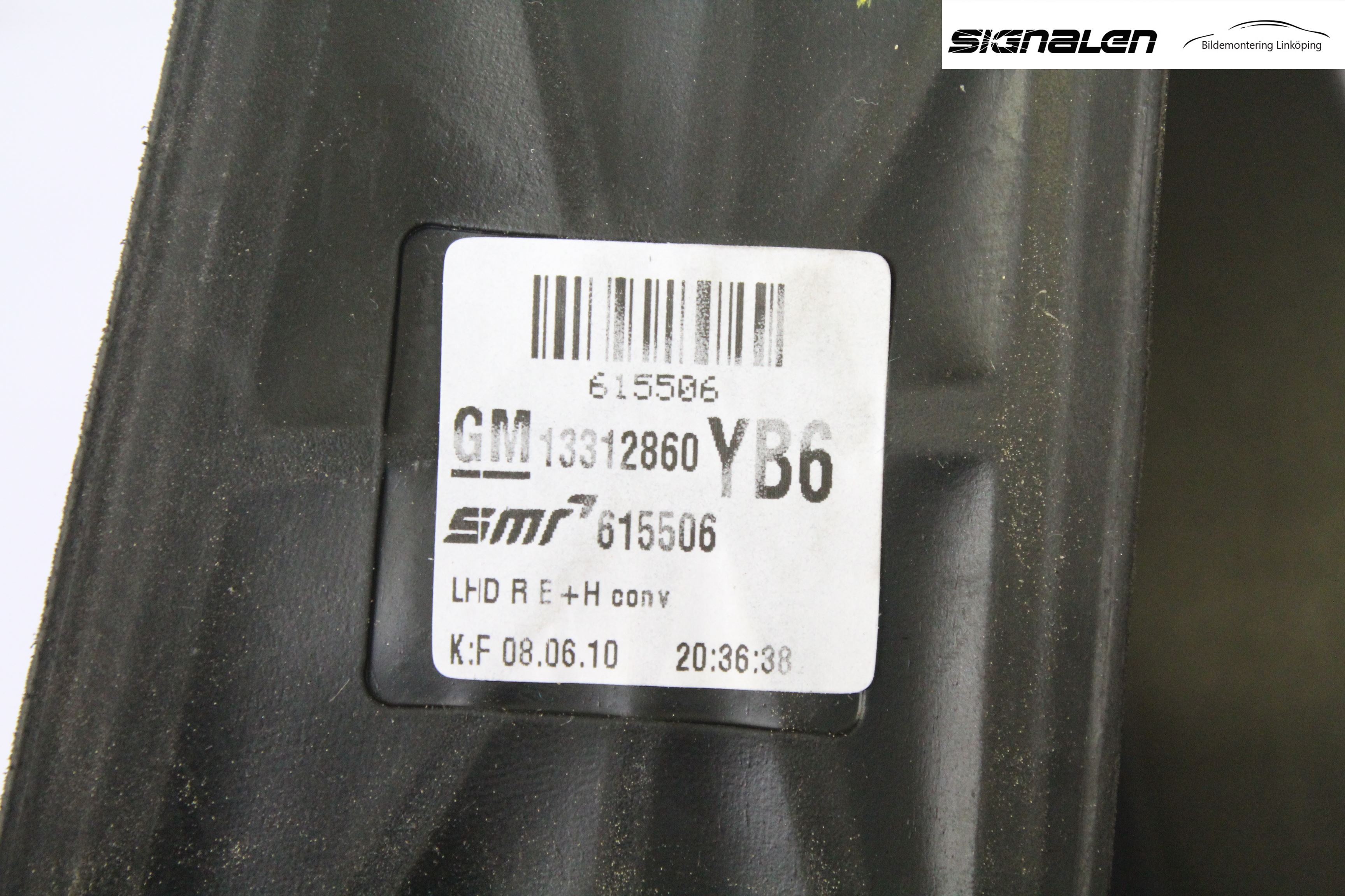 Opel ZAFIRA B 06-14 Speil H M-El Justering
