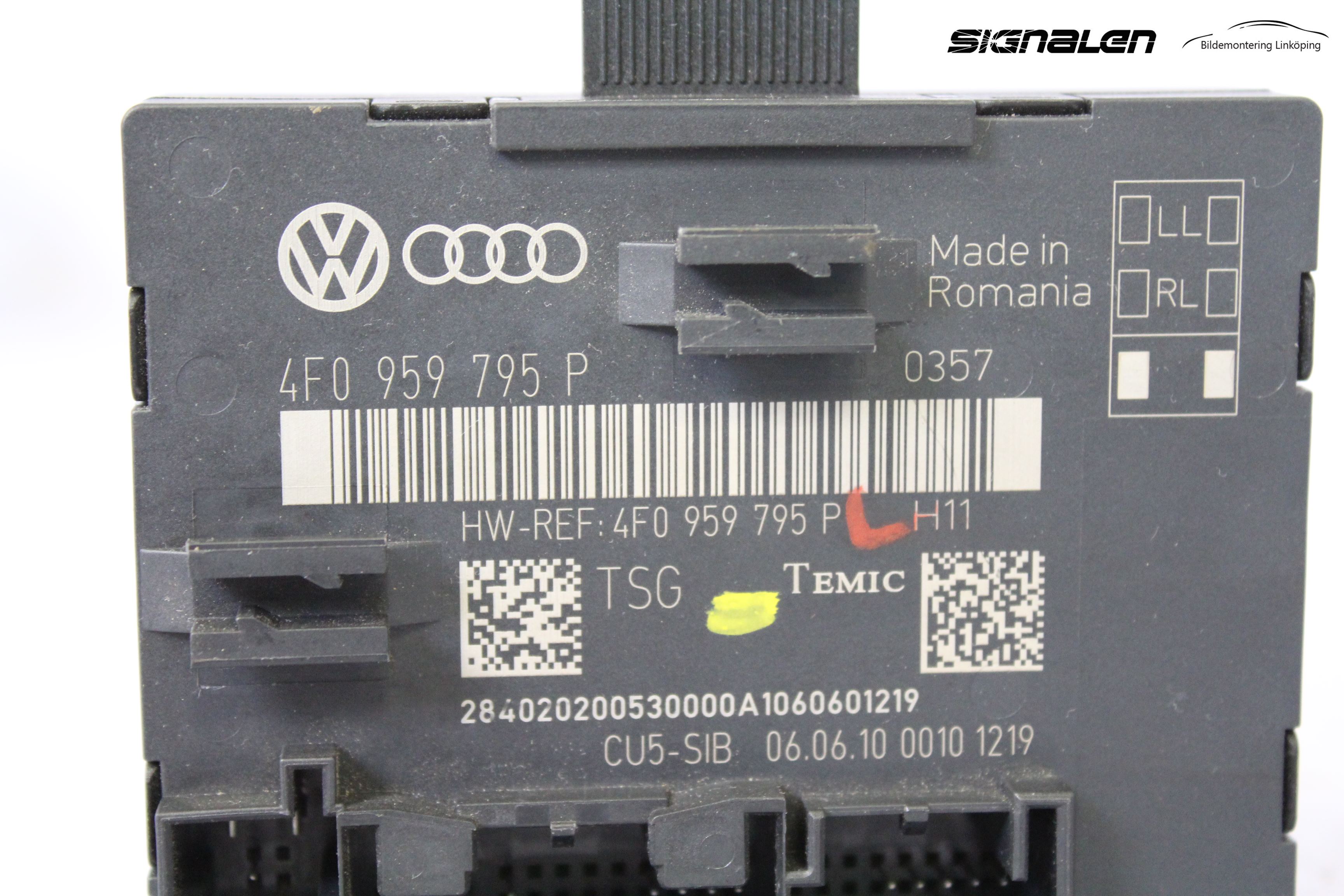 Audi A6/S6     05-11 Styreenhet Dør