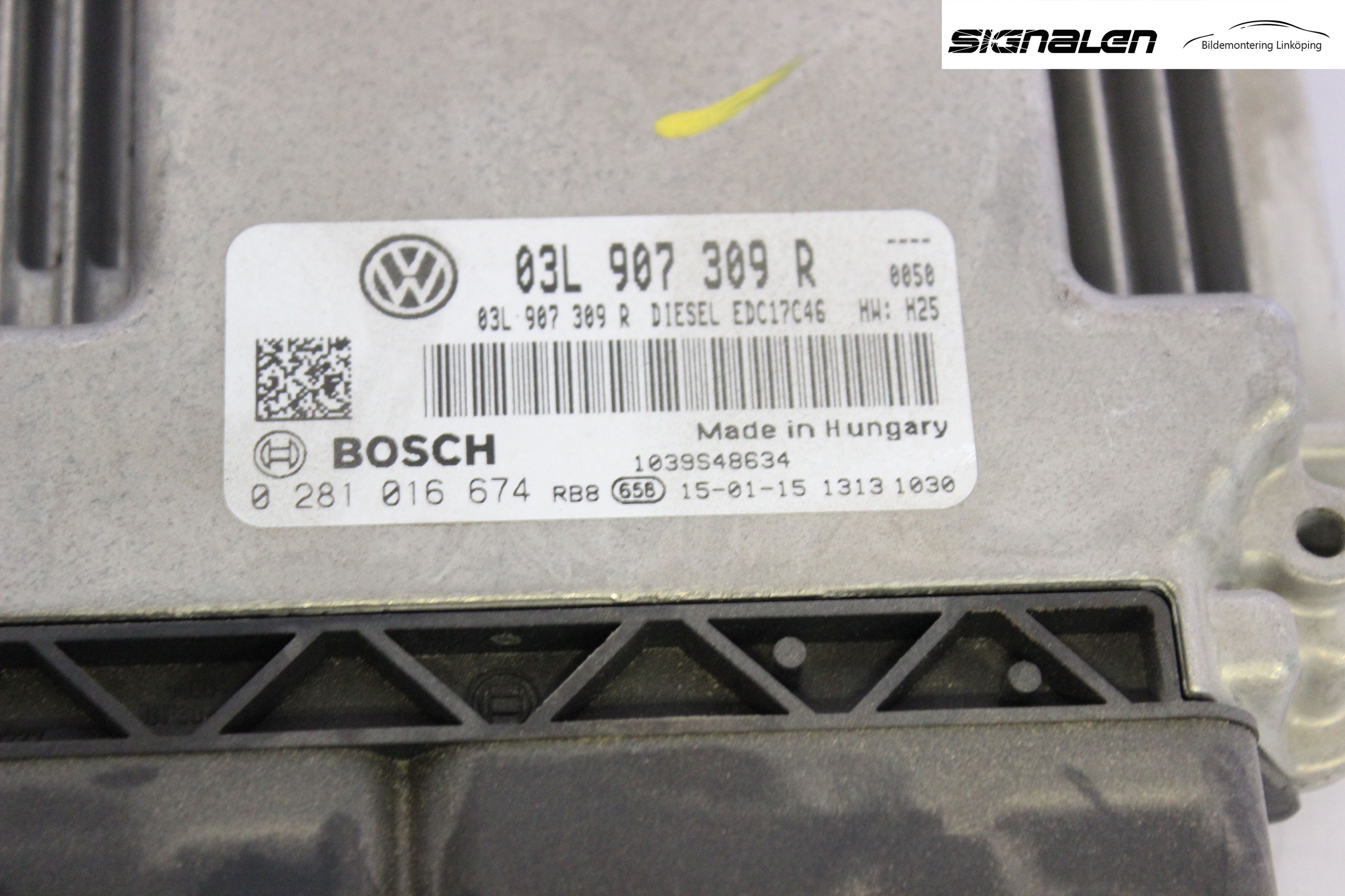 Volkswagen VW CADDY 11-15 Styreenhet Dieselpumpe