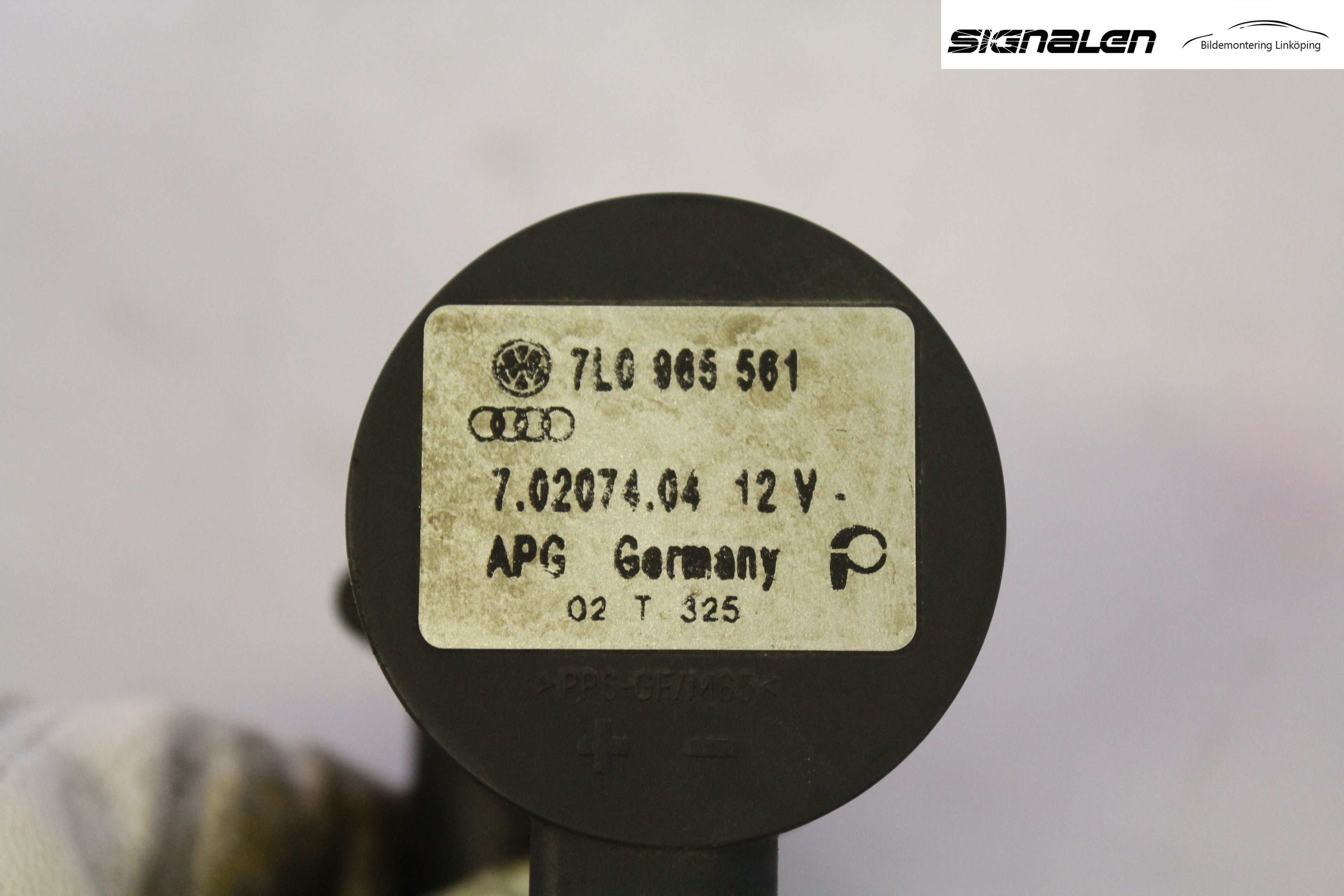 Volkswagen VW TOUAREG 7L 03-10 Varme Sirkulasjonspumpe