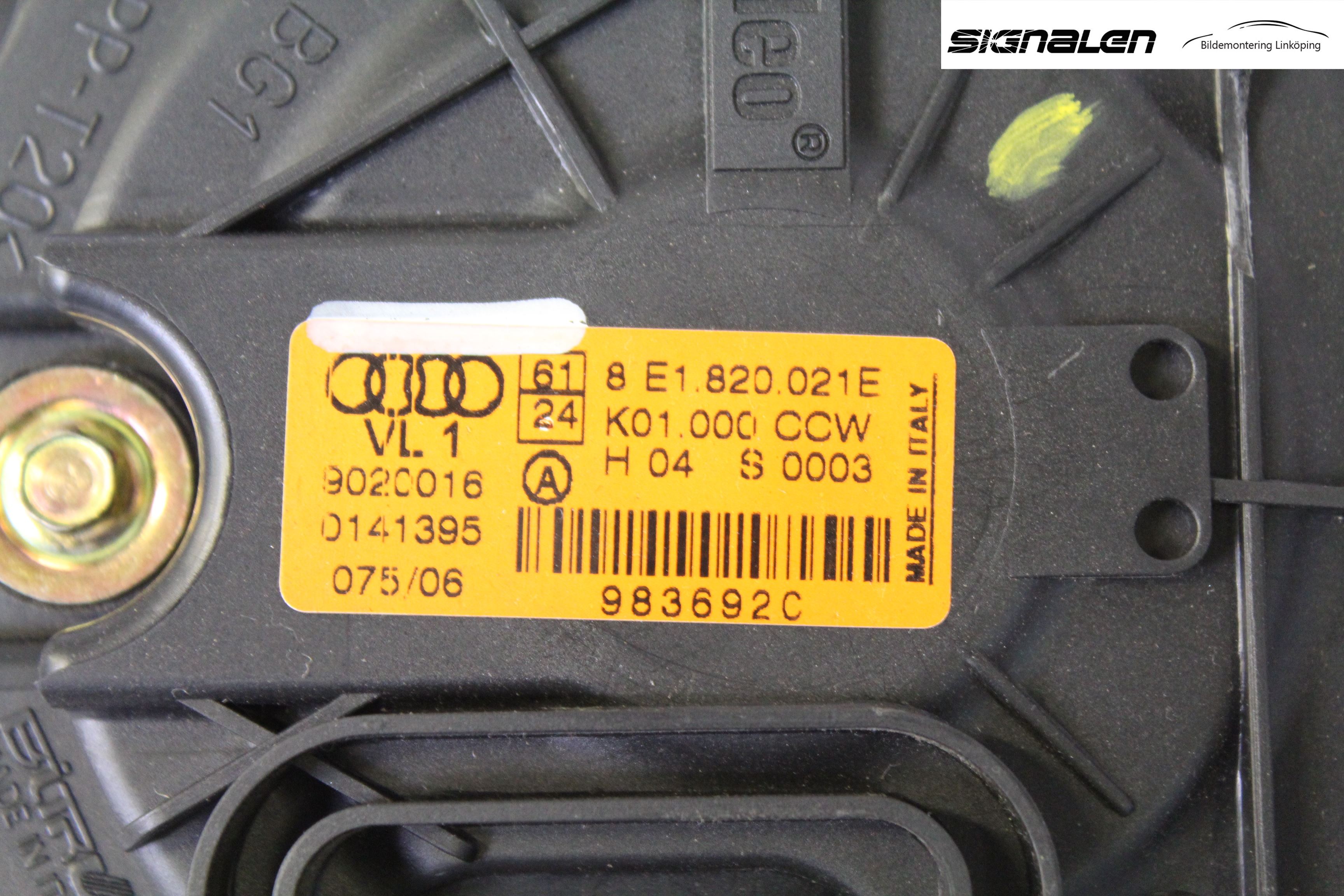 Audi A4/S4 05-07 Varmeapparat Viftemotor