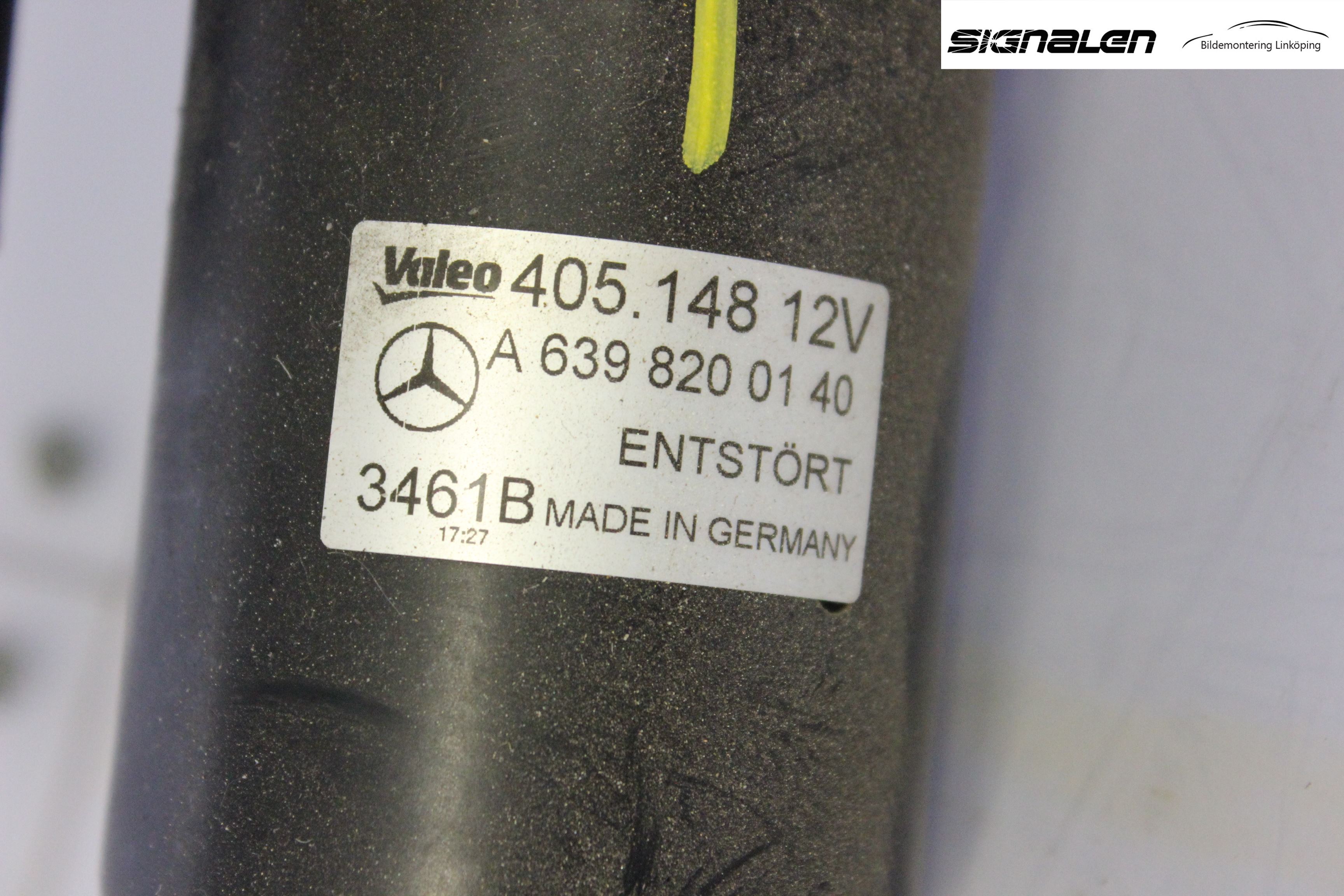 Mercedes-Benz MB VITO/VIANO (W639) 04-14 Viskermotor Frontrute