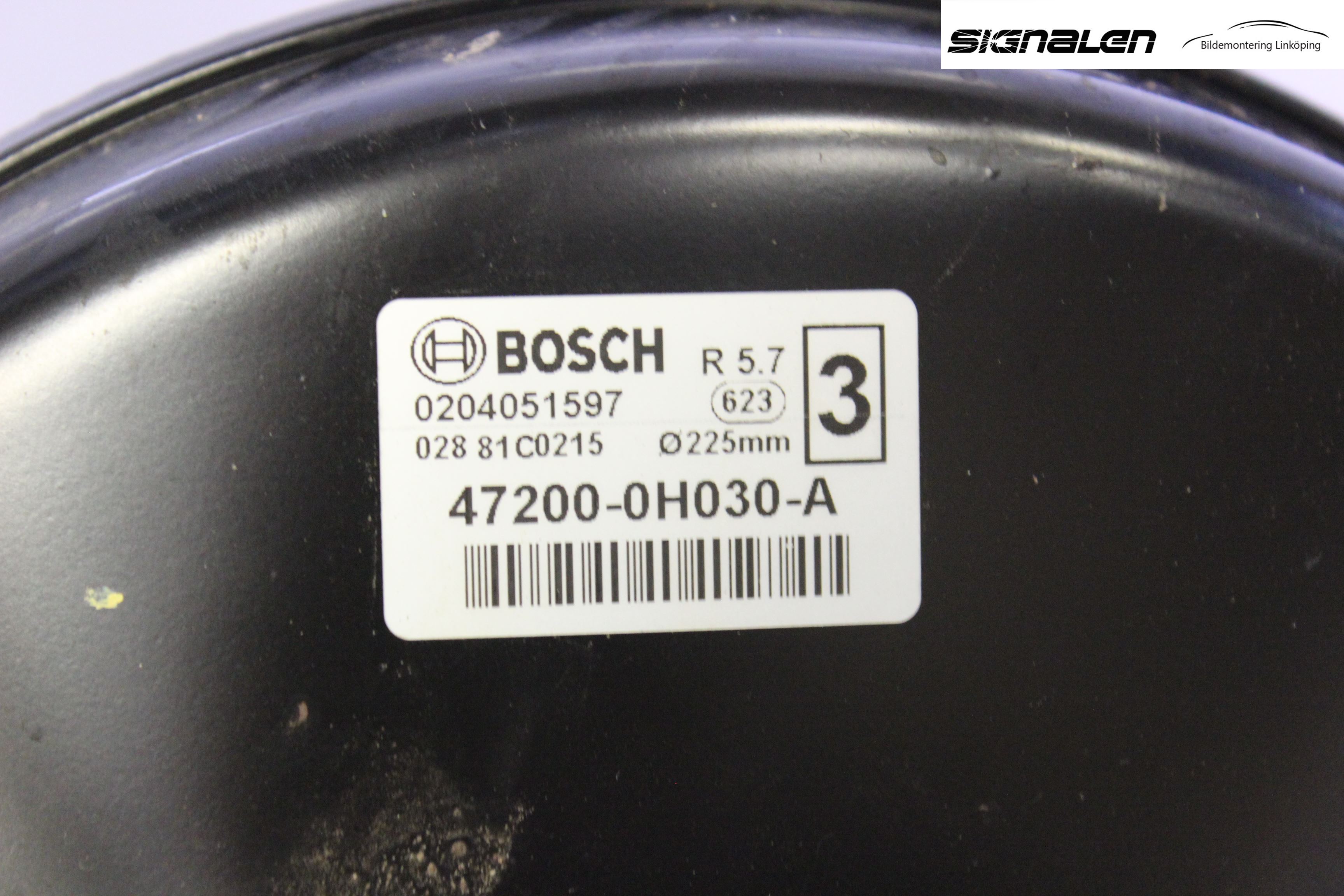 Toyota AYGO 06-14 Bremseservo