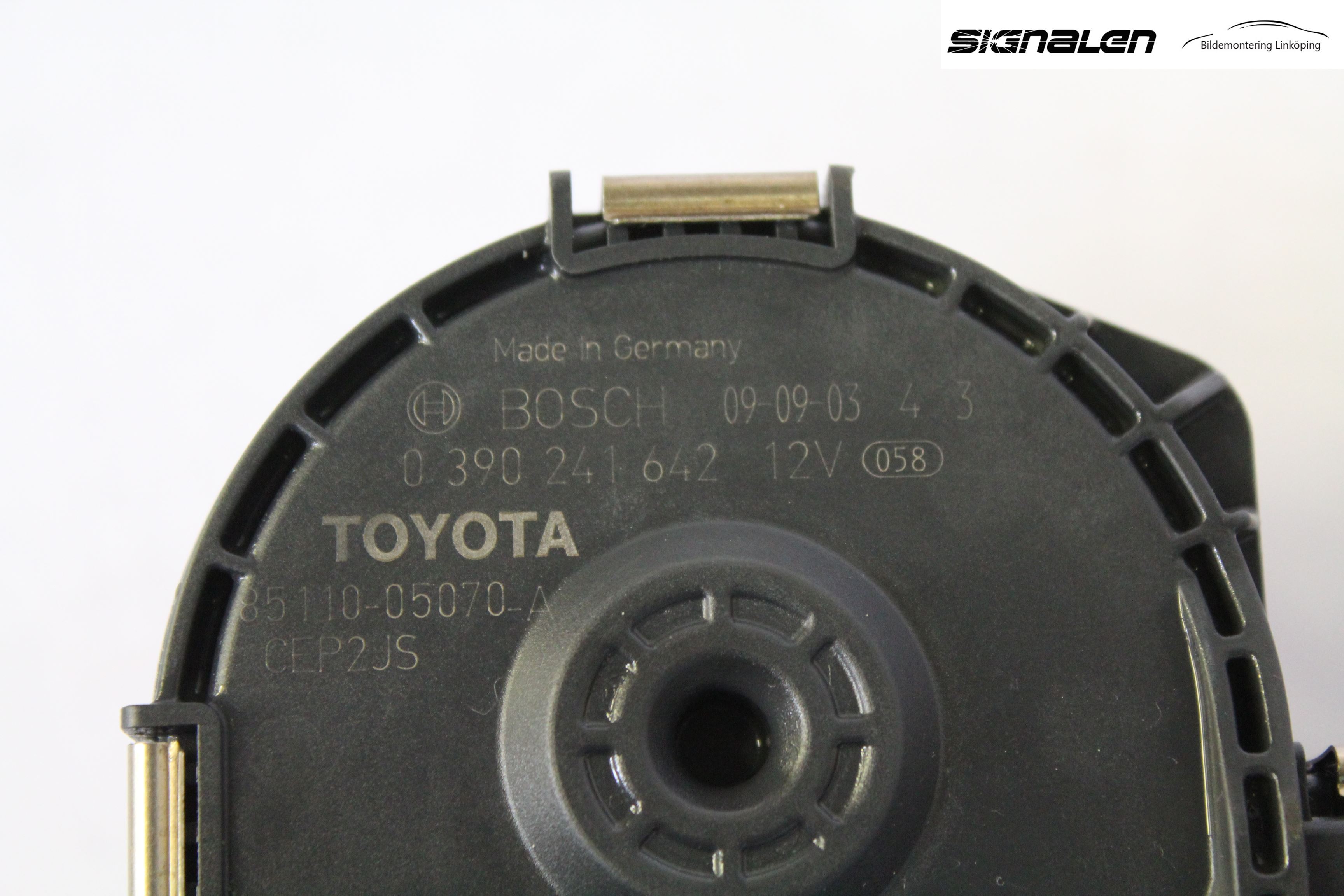 Toyota AVENSIS 09-15 Viskermotor Frontrute
