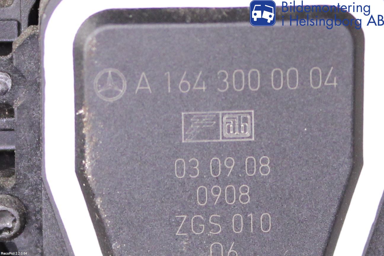 Mercedes-Benz MB R-KLASS (W251) 05-13 Pedal Gas-Brems-Clutch