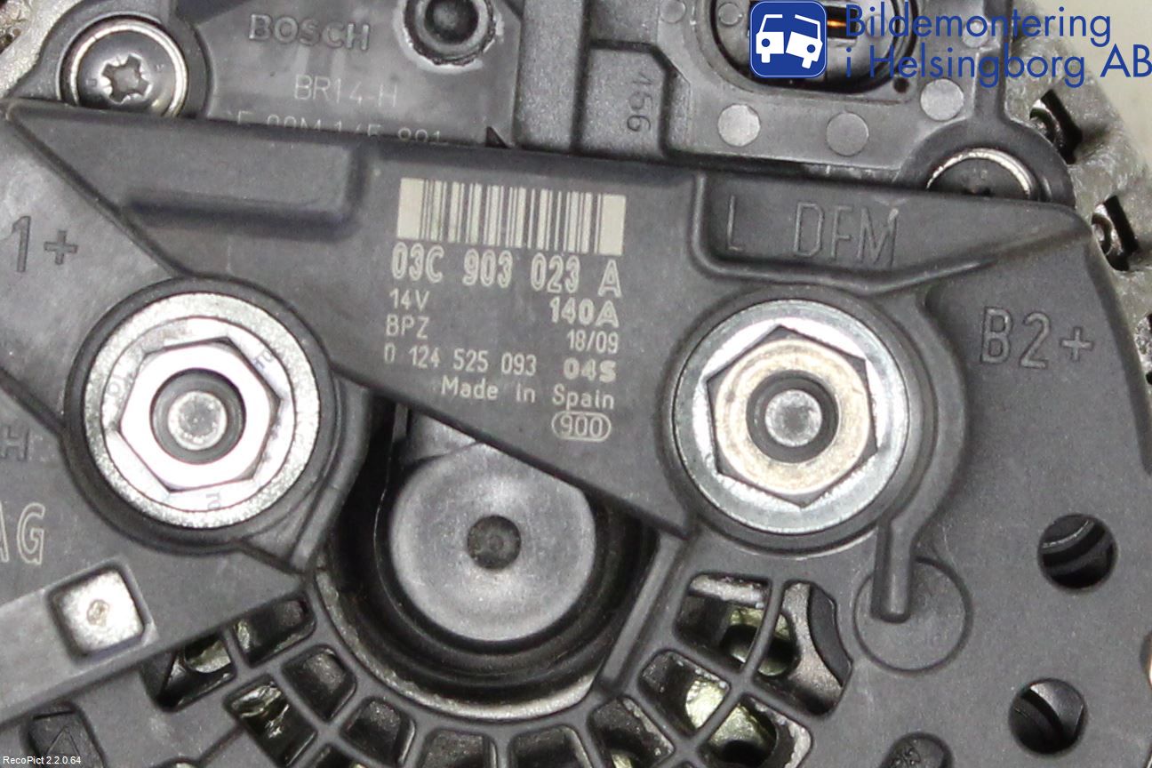 Audi A3/S3 05-13 Dynamo