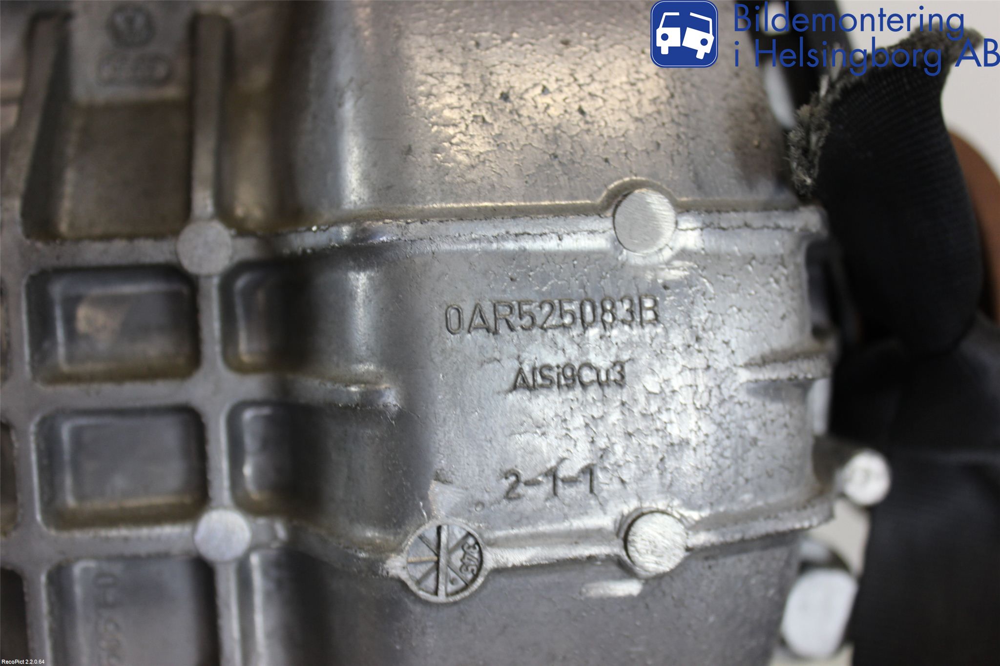 Audi A4/S4 08-11 Bakaksel Kardang Bak -Diff