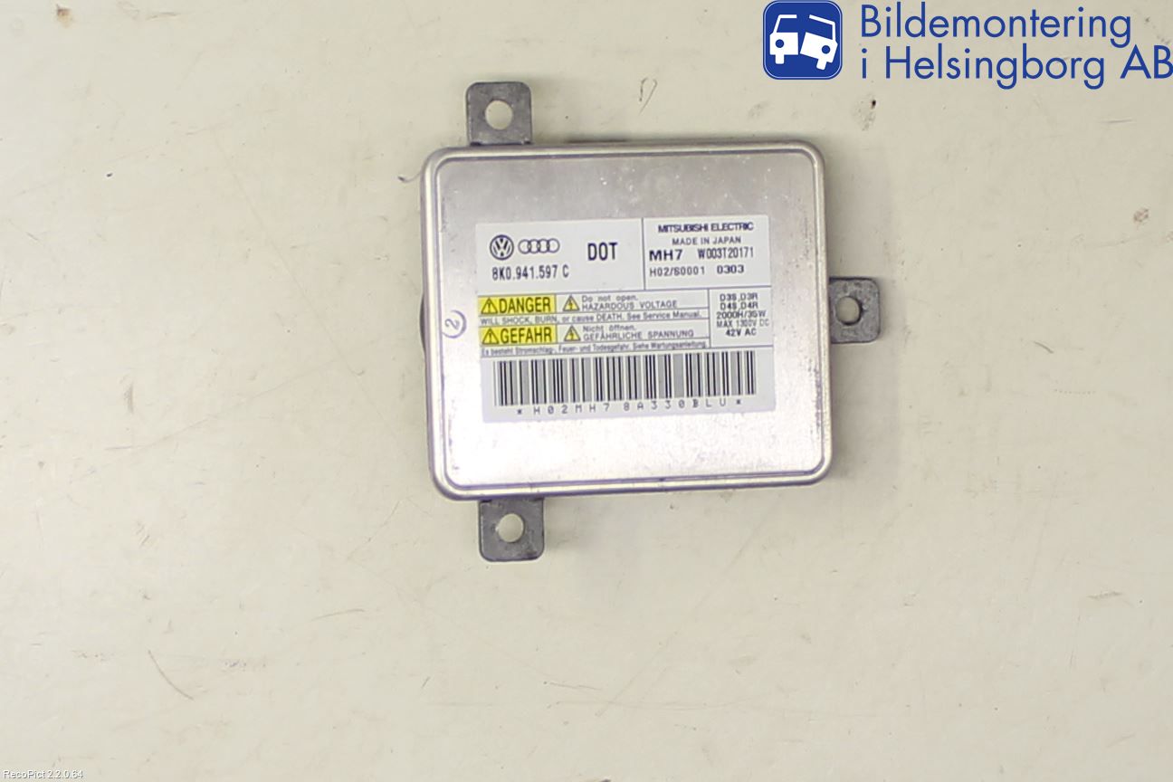 Audi A6/S6     05-11 Styreenhet Xenon