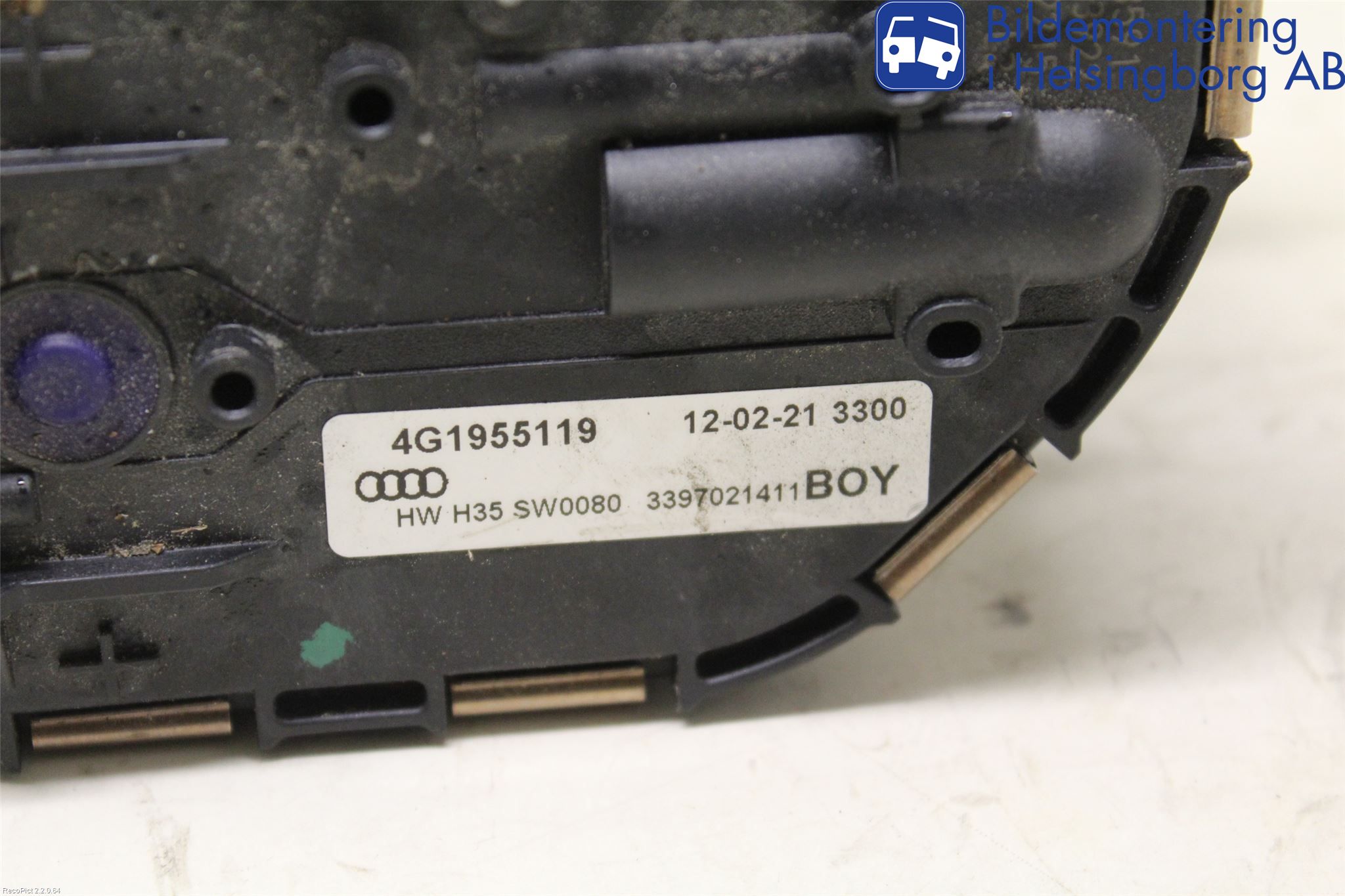 Audi A6/S6 4G 11-18 Viskermotor Frontrute