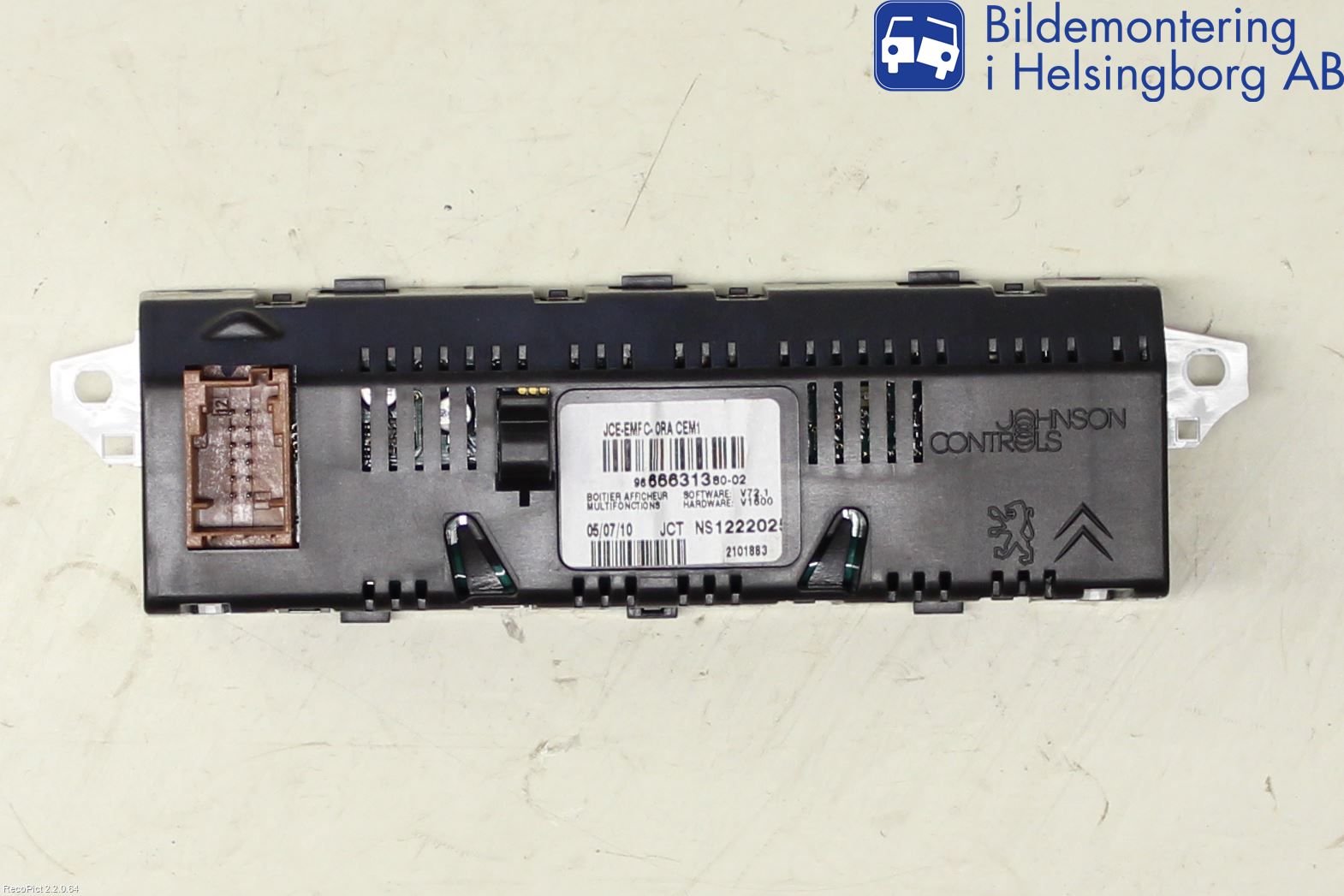 Peugeot RCZ Stereo Radio Øvrig