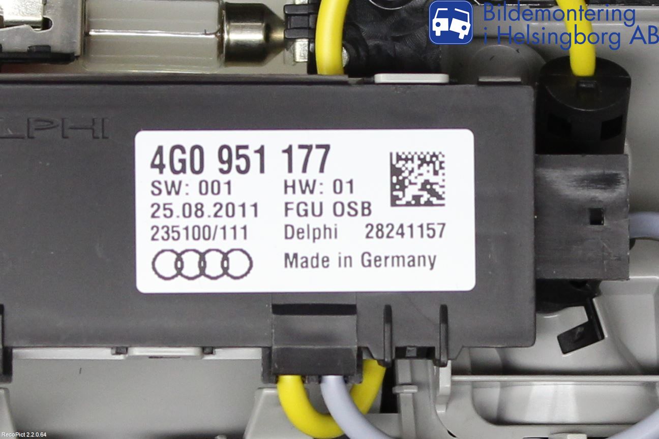 Audi A6/S6 4G 11-18 Innr Taklys