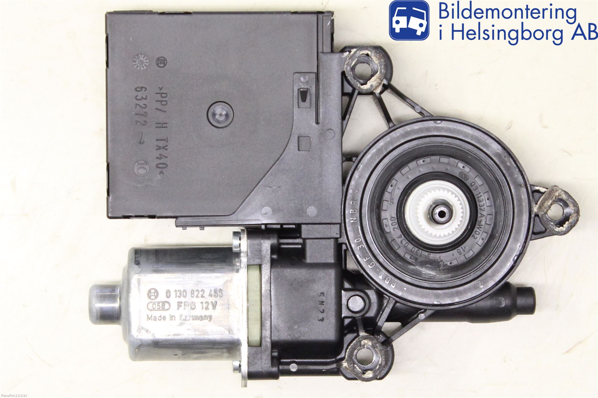 Volkswagen VW GOLF PLUS/CROSS GOLF 04-14 Vindusheismotor