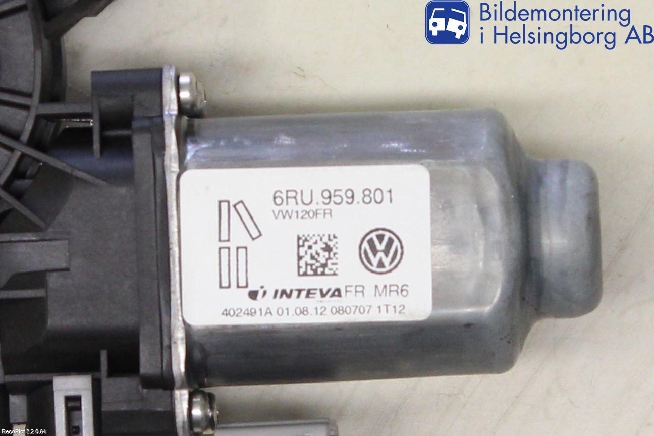 Volkswagen VW UP! / E-UP! Vindusheismotor