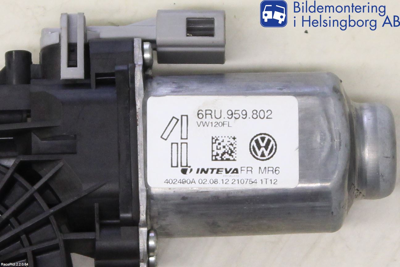 Volkswagen VW UP! / E-UP! Vindusheismotor