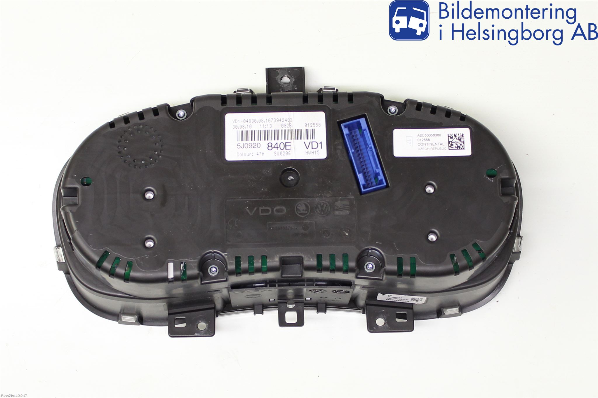 Skoda FABIA 07-14 Instr Kombinert