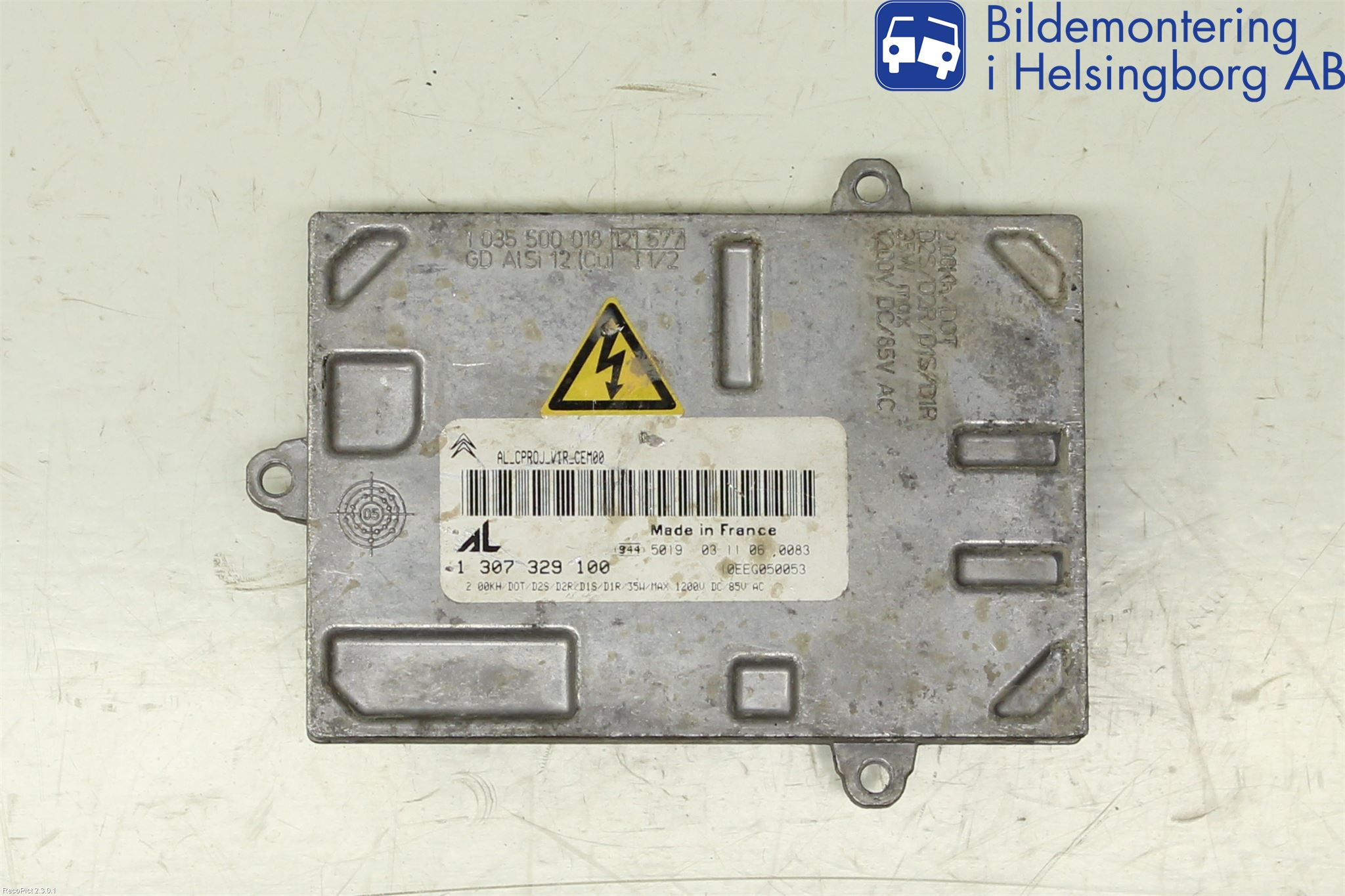 Citroen C6 Styreenhet Xenon