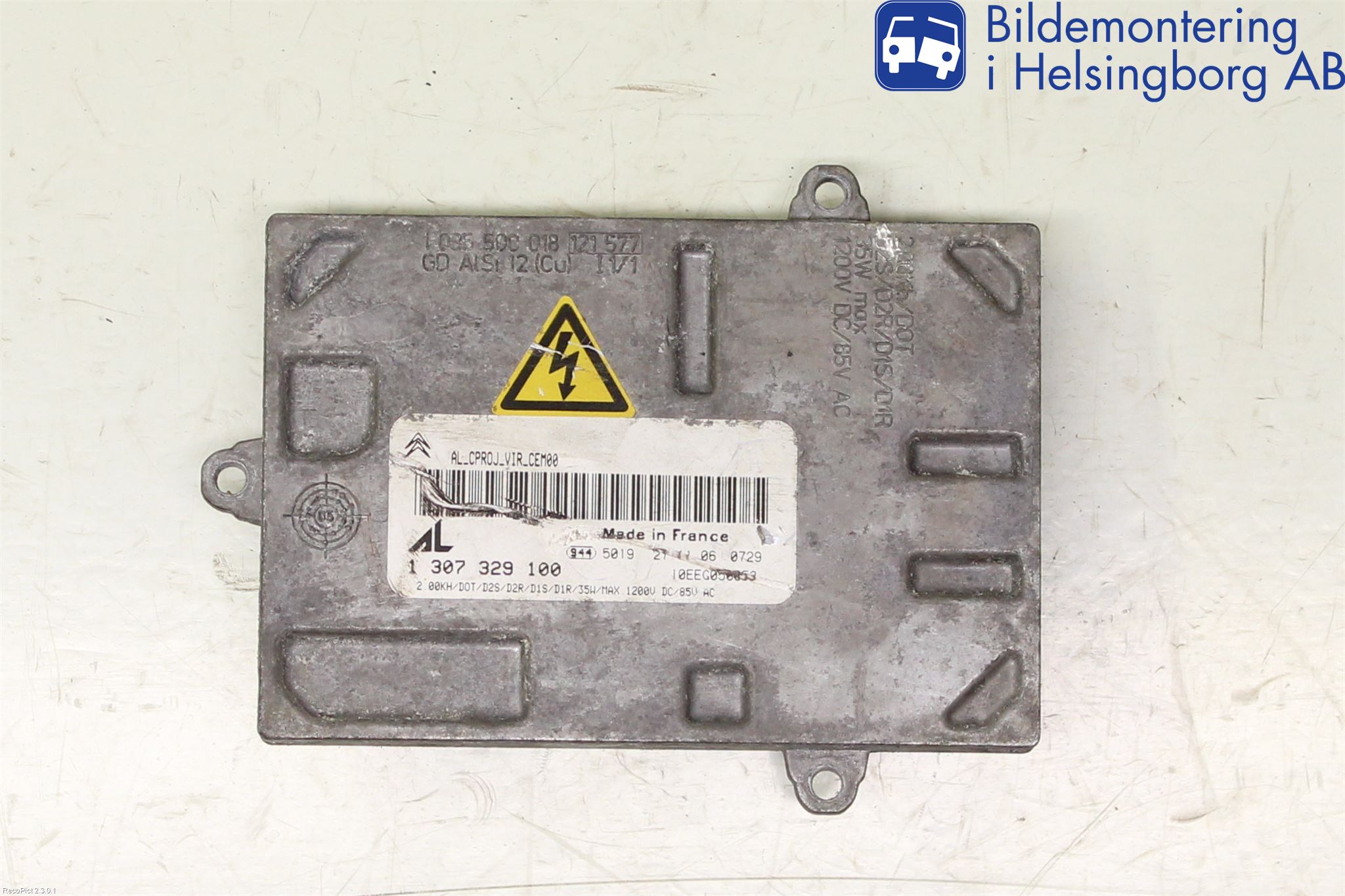 Citroen C6 Styreenhet Xenon