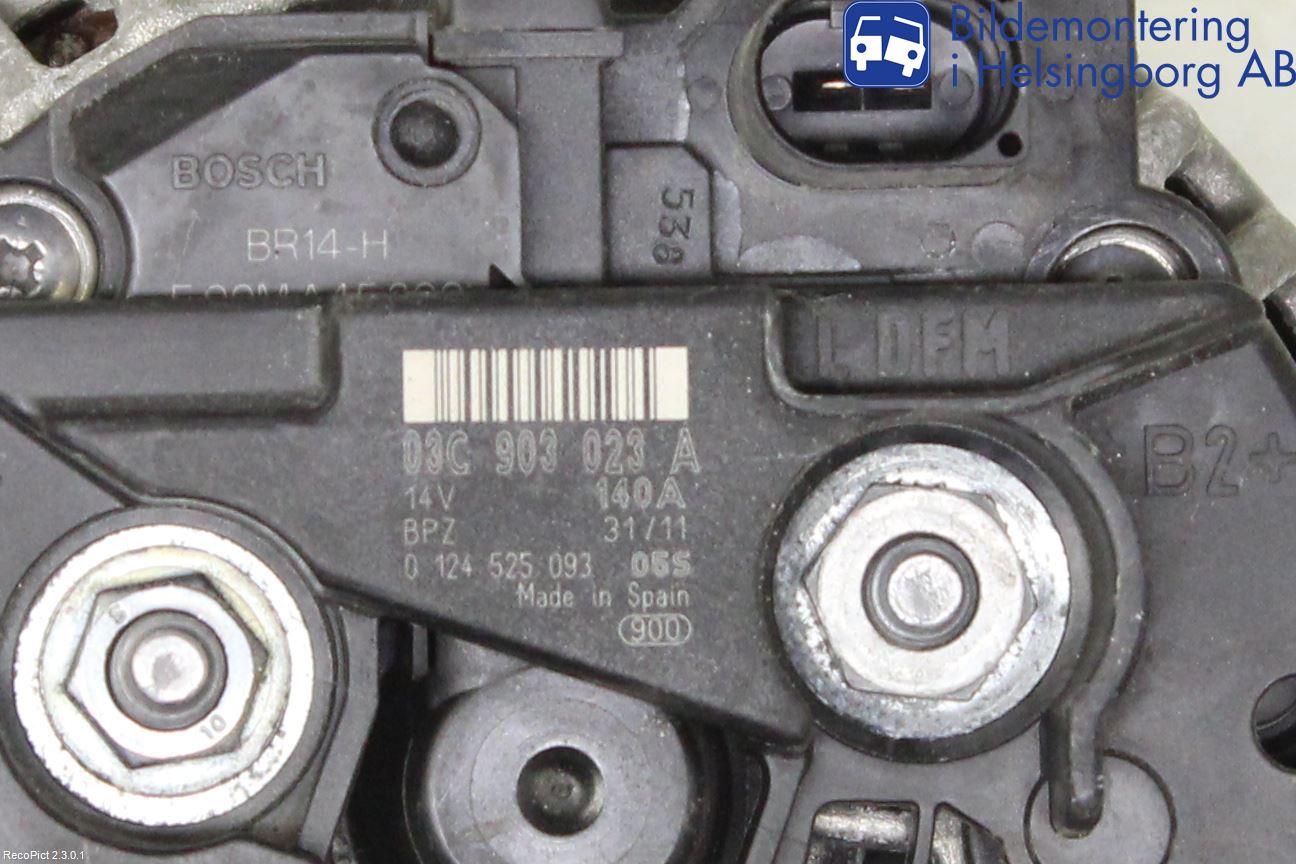 Skoda OCTAVIA (1Z) 05-13 Dynamo