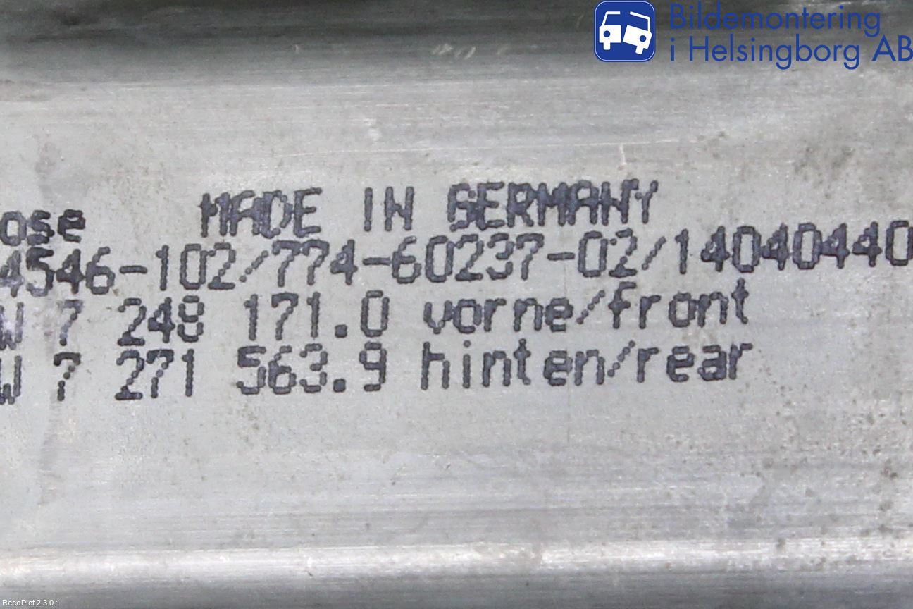 BMW 5 F10/F11/F18 09-17 Vindusheismotor