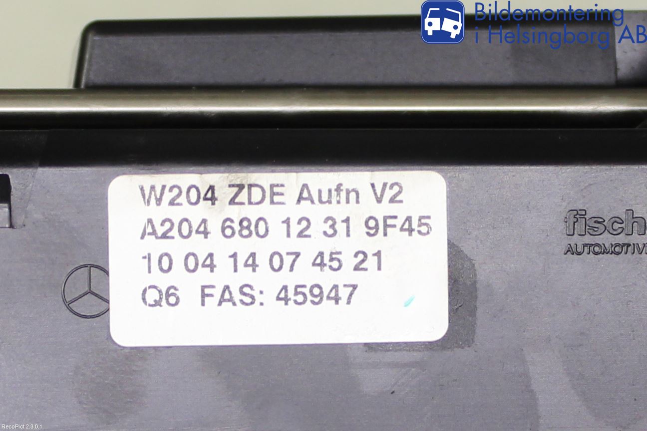 Mercedes-Benz MB C-KLASS (W204) 07-15 Stereo Radio Øvrig